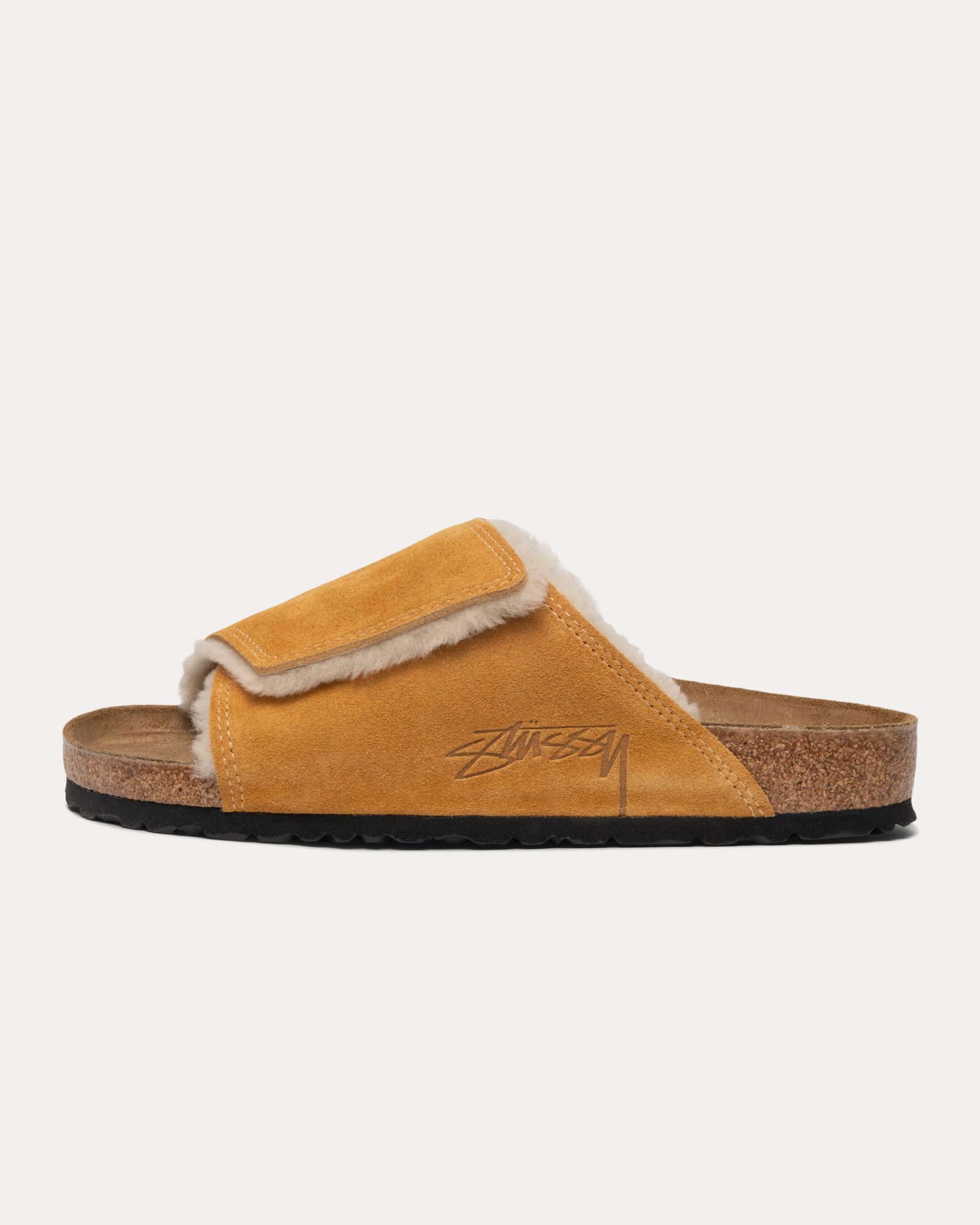 STUSSY BIRKENSTOCK SOLANA BONE
