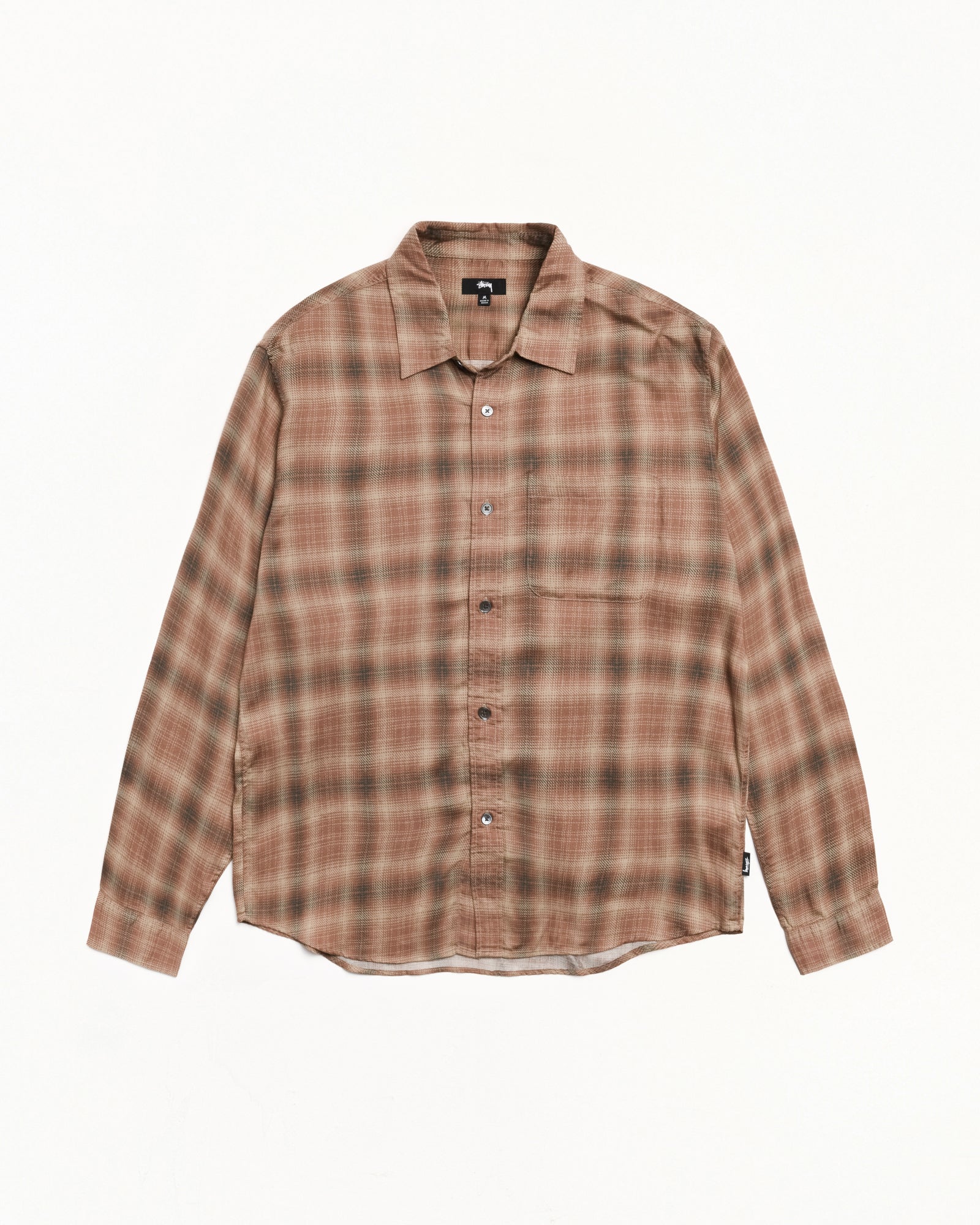 Matthew Printed Shirt – Brick | Tops & Shirts | Stüssy UK