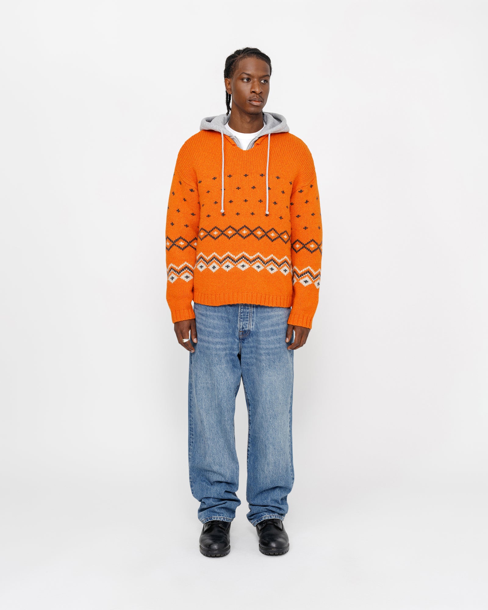 Rta // fever orange sweater 2024