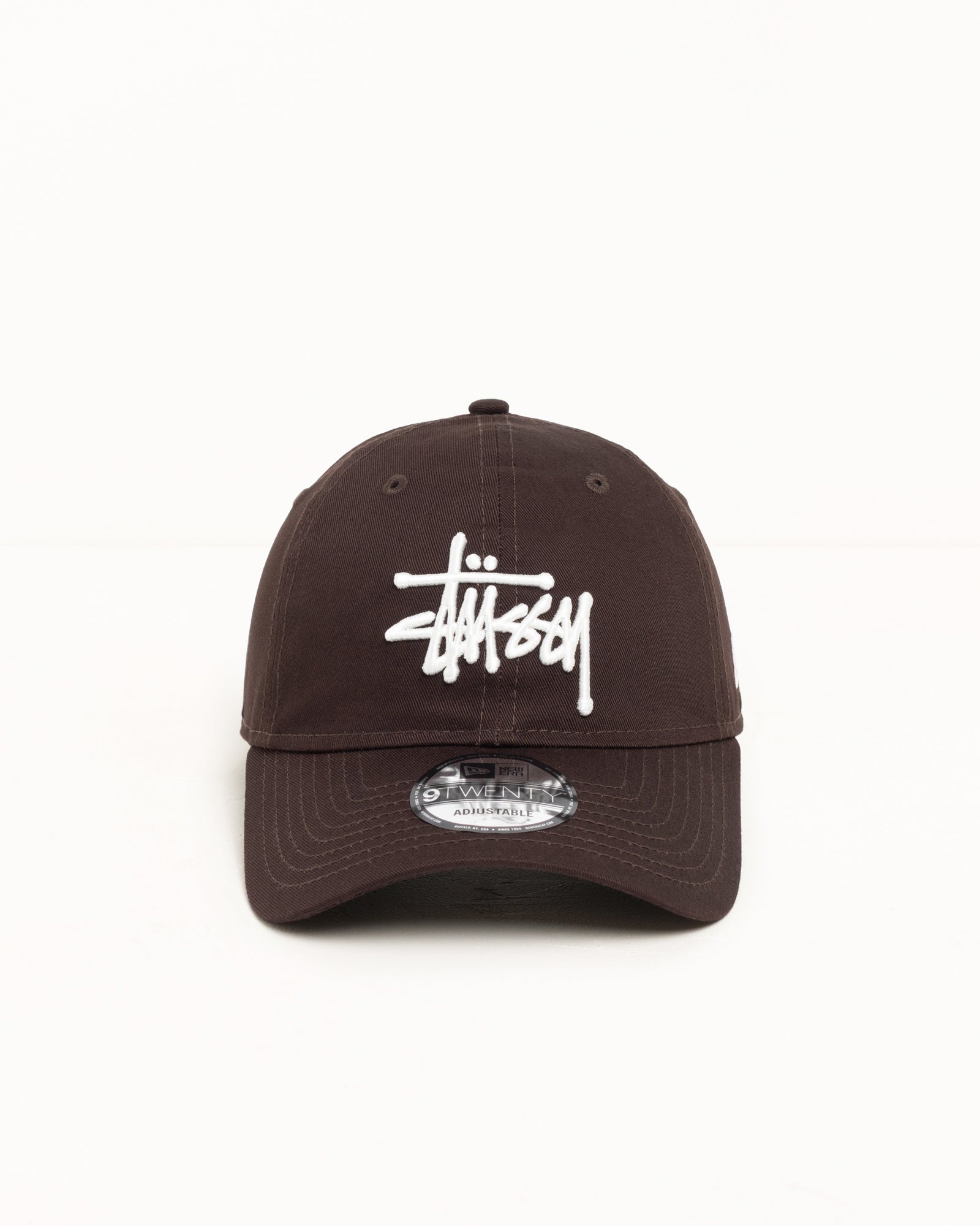New Era 9TWENTY Basic Strapback – Brown | Headwear | Stüssy UK