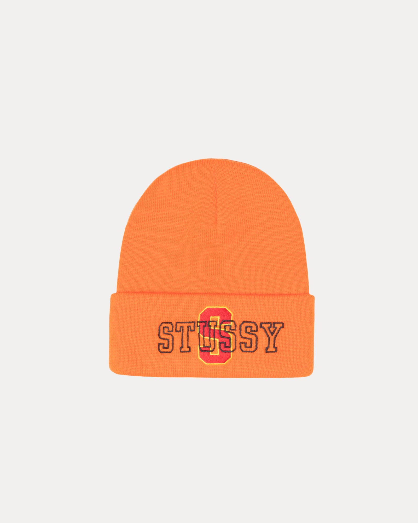 Cuff Beanie Varsity S – Orange | Headwear | Stüssy UK Cuff Beanie Varsity S – Orange | Headwear | Stüssy UK