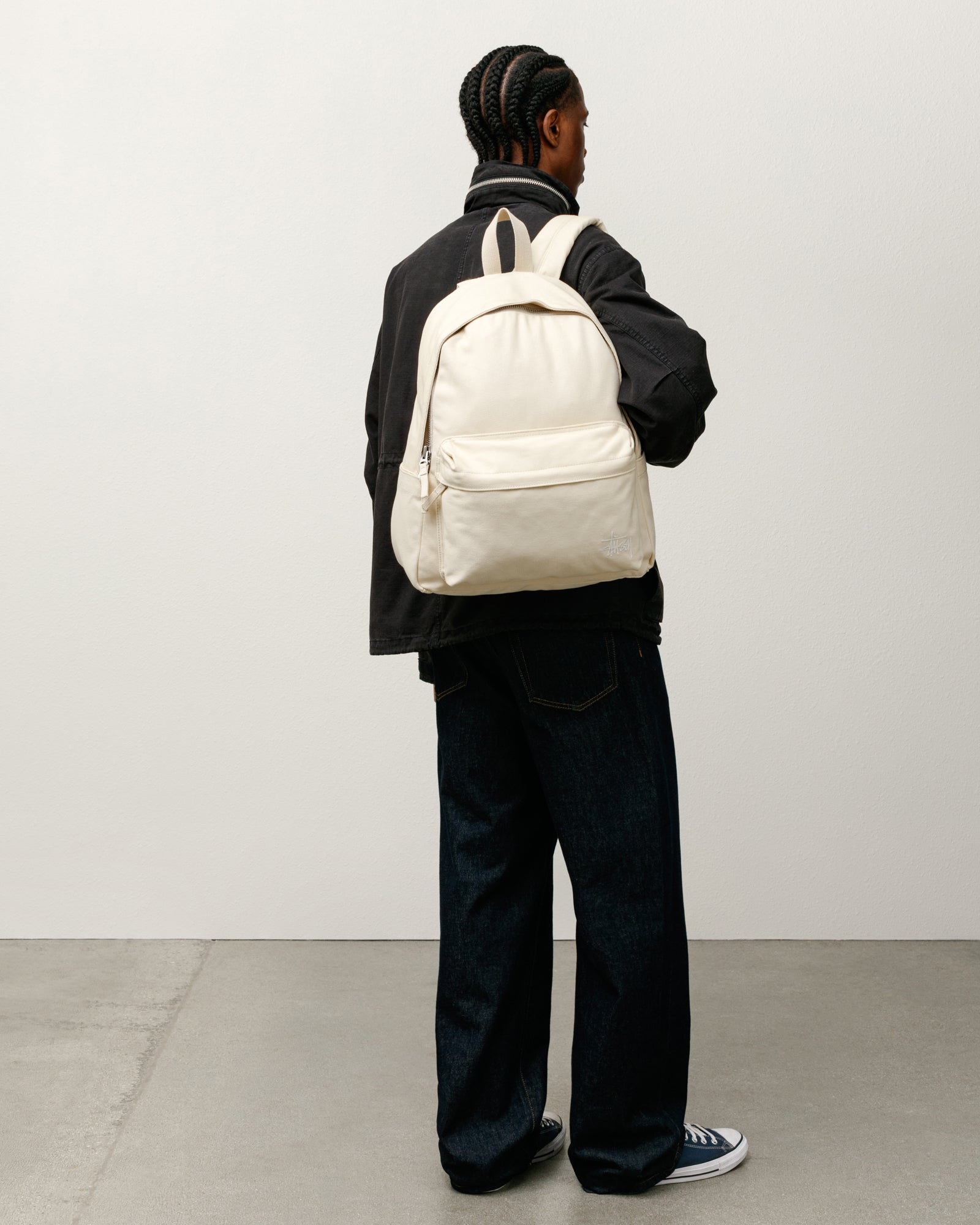 Canvas Backpack – Natural Accessories Stüssy UK - Main Image