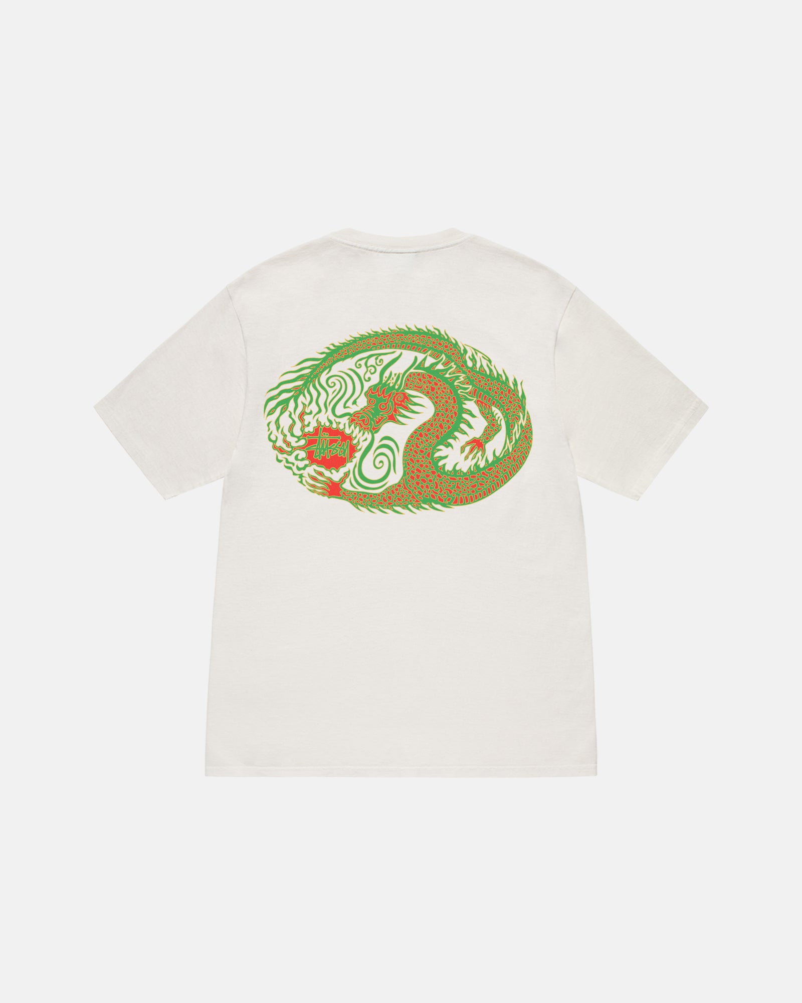 MOSAIC DRAGON TEE PIGMENT DYED