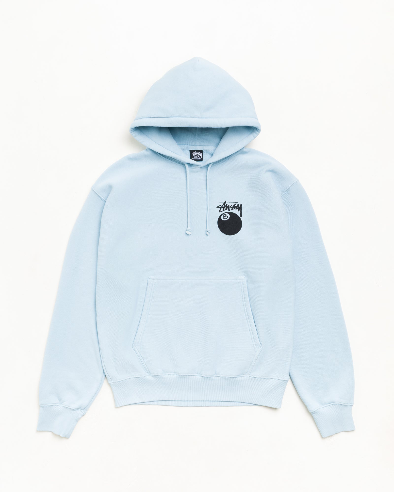 Stussy hoodie パーカー 8 ball corp Lサイズ 8 Ball Hoodie Garment Dyed – Sky Blue | Sweats | Stüssy UK
