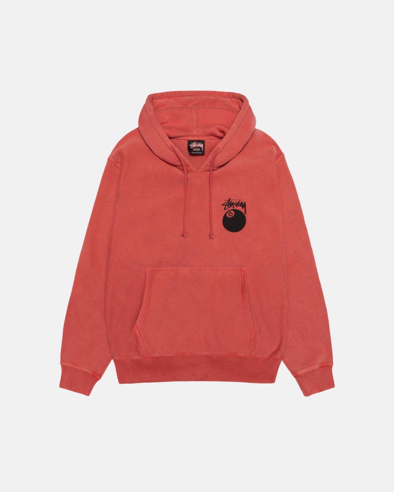 red hoodie stussy