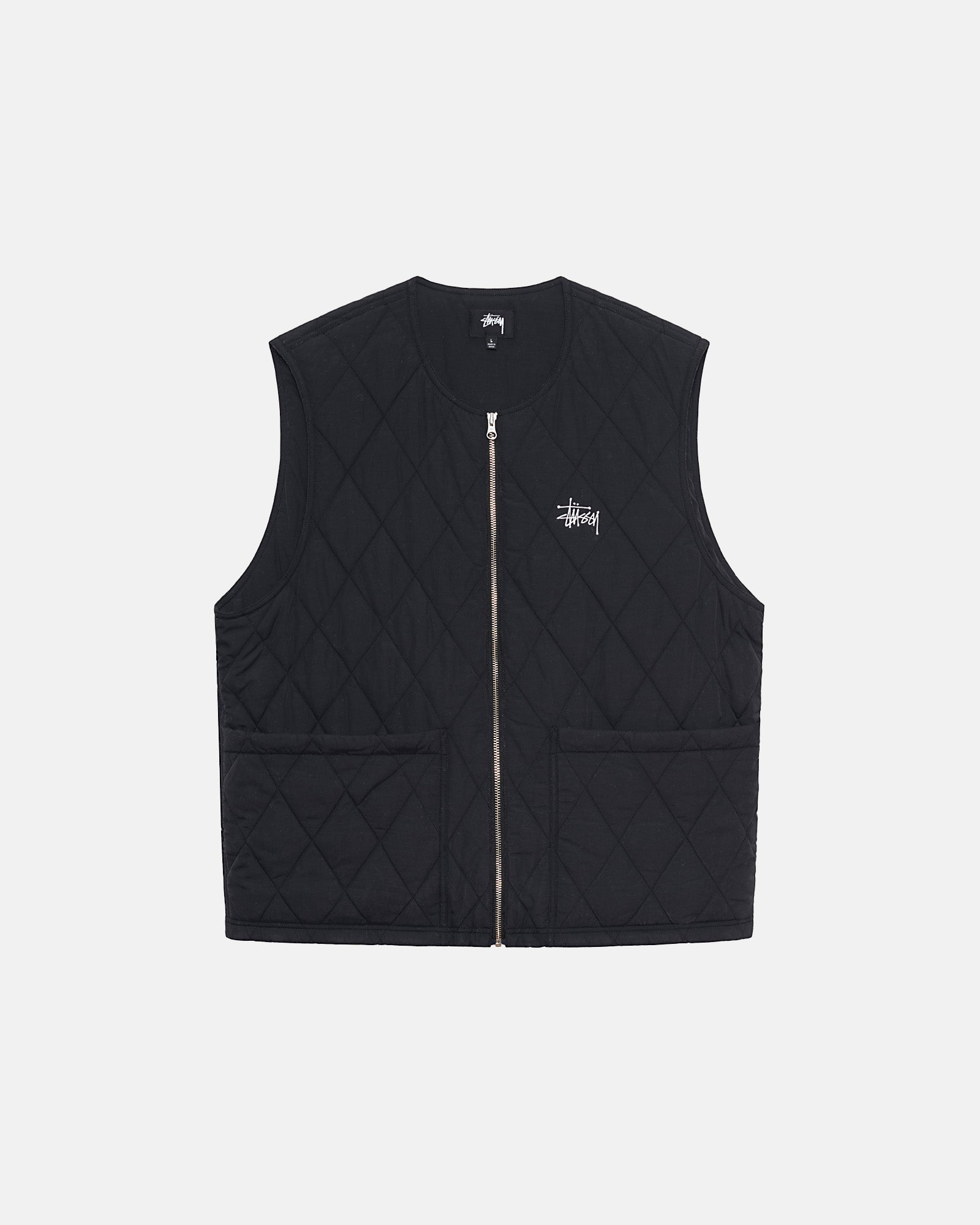 stussy 23ss reversible quilted vest - アウター