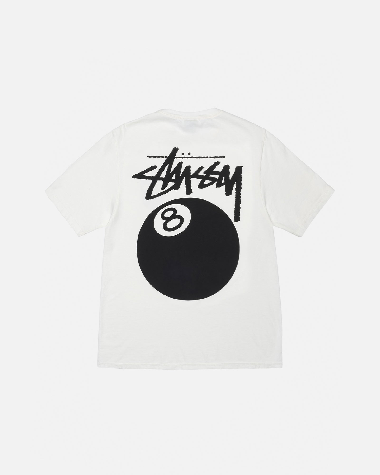8 Ball Tee Pigment Dyed in natural – Stüssy UK