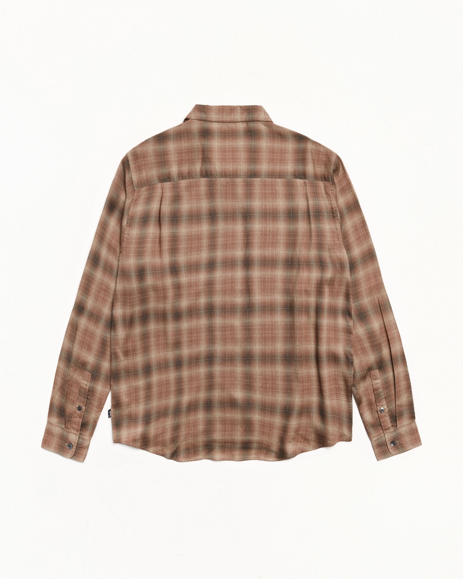 Matthew Plaid Shirt Sd Mens Long Sleeve In Brick