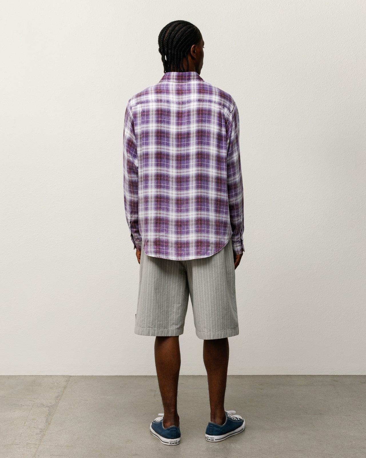 Matthew Plaid Shirt – Lavender | Tops & Shirts | Stüssy UK