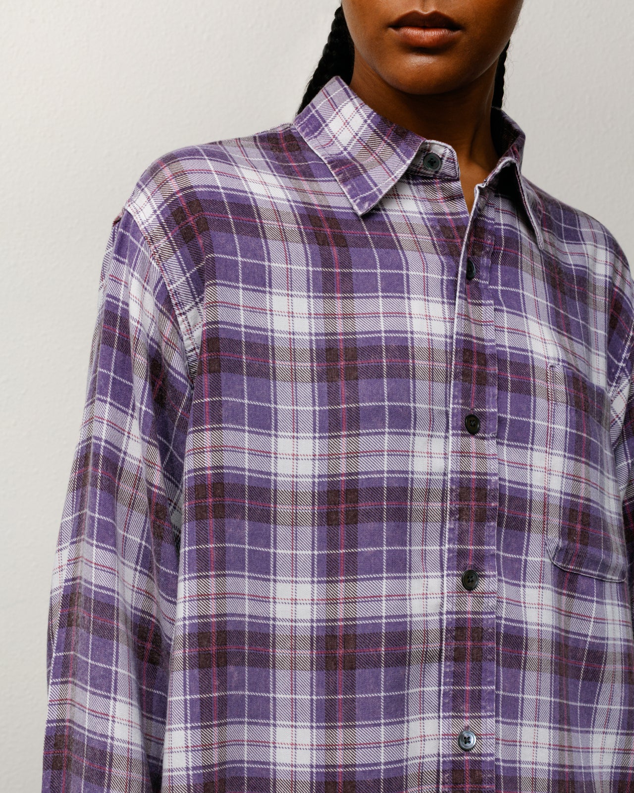 Matthew Plaid Shirt – Lavender | Tops & Shirts | Stüssy UK
