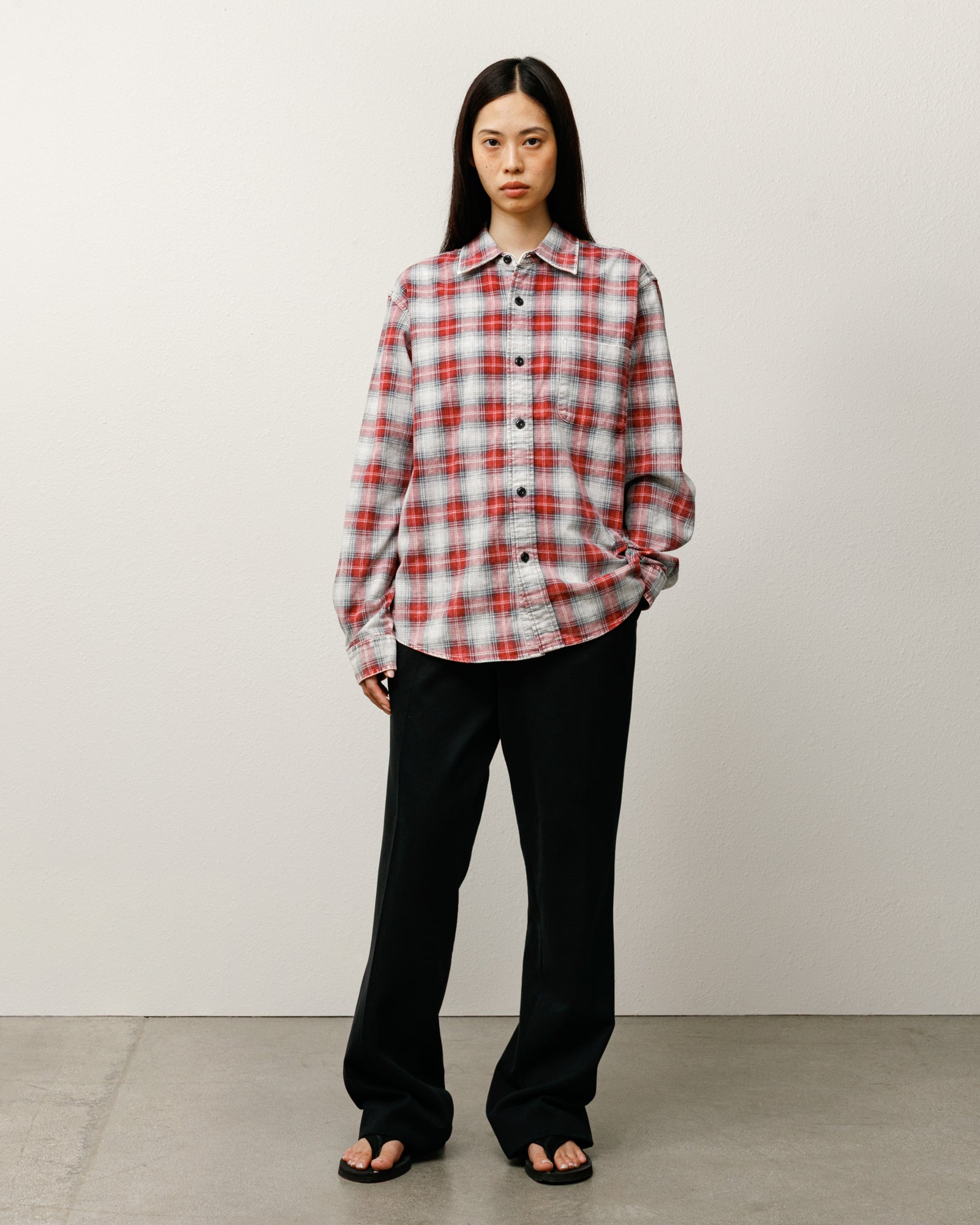 Dax Printed Shirt – Red | Tops & Shirts | Stüssy UK