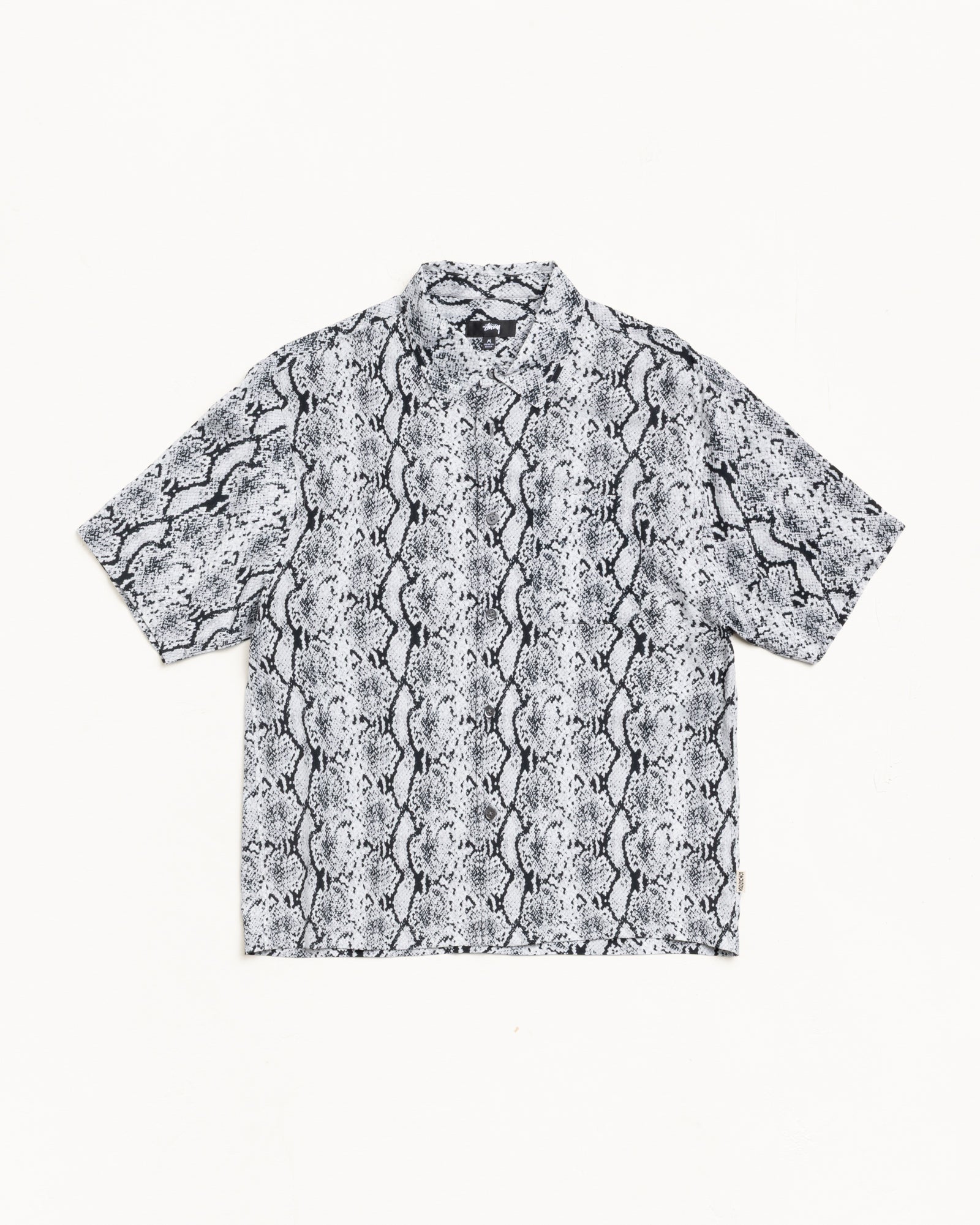 Python Ss Shirt Mens Short Sleeve In Grey