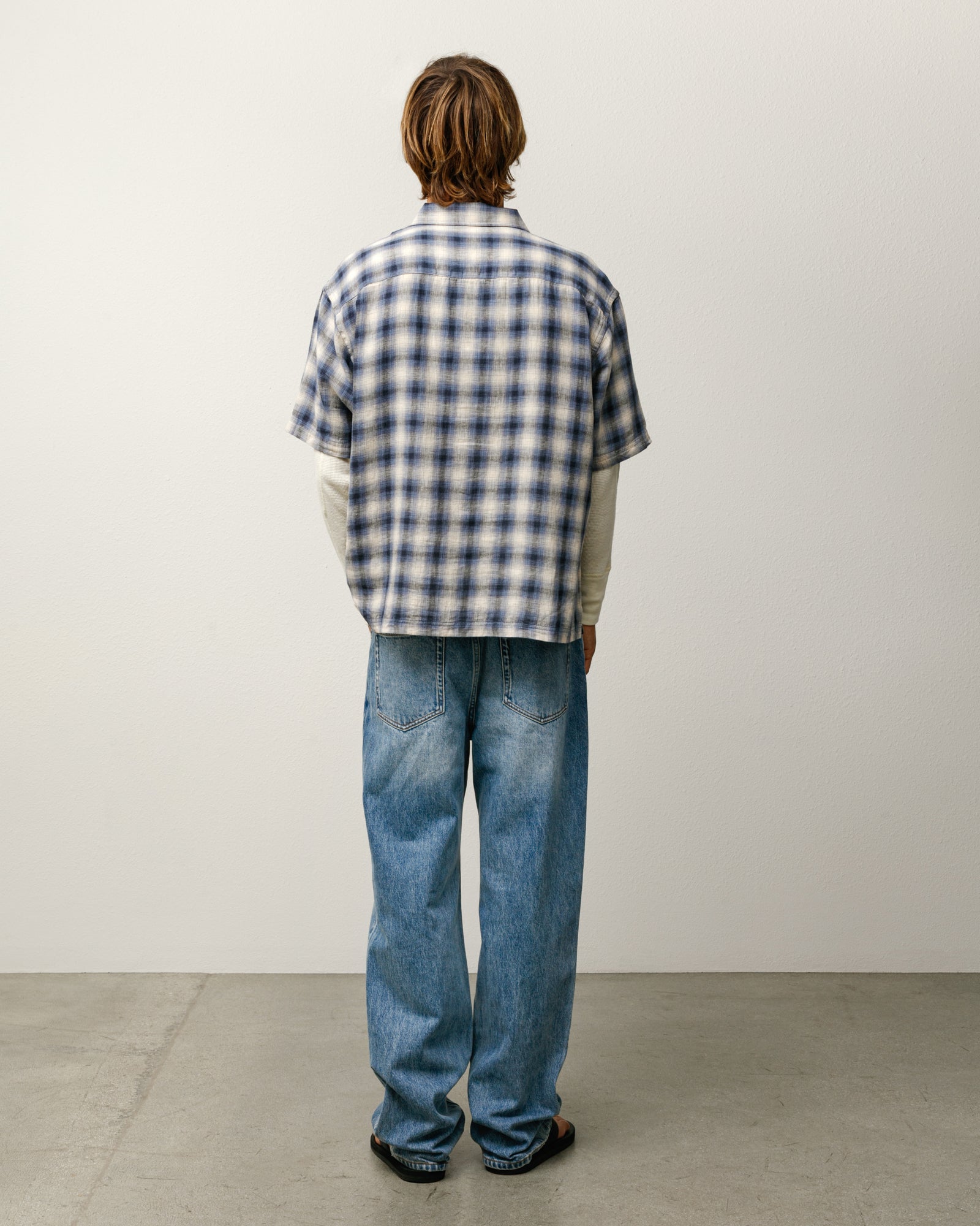 Liam SS Plaid Shirt – Blue | Tops & Shirts | Stüssy UK