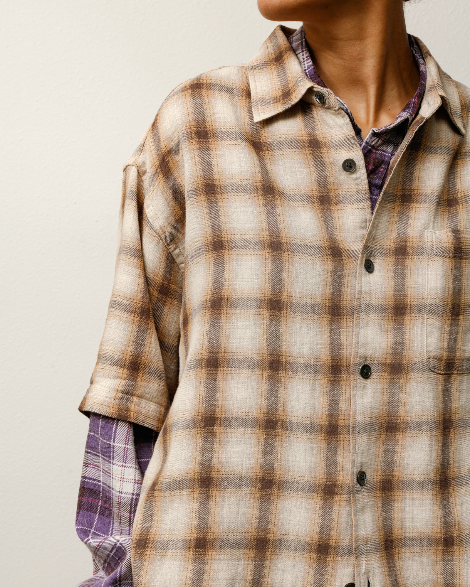 Liam SS Plaid Shirt – Brown | Tops & Shirts | Stüssy UK
