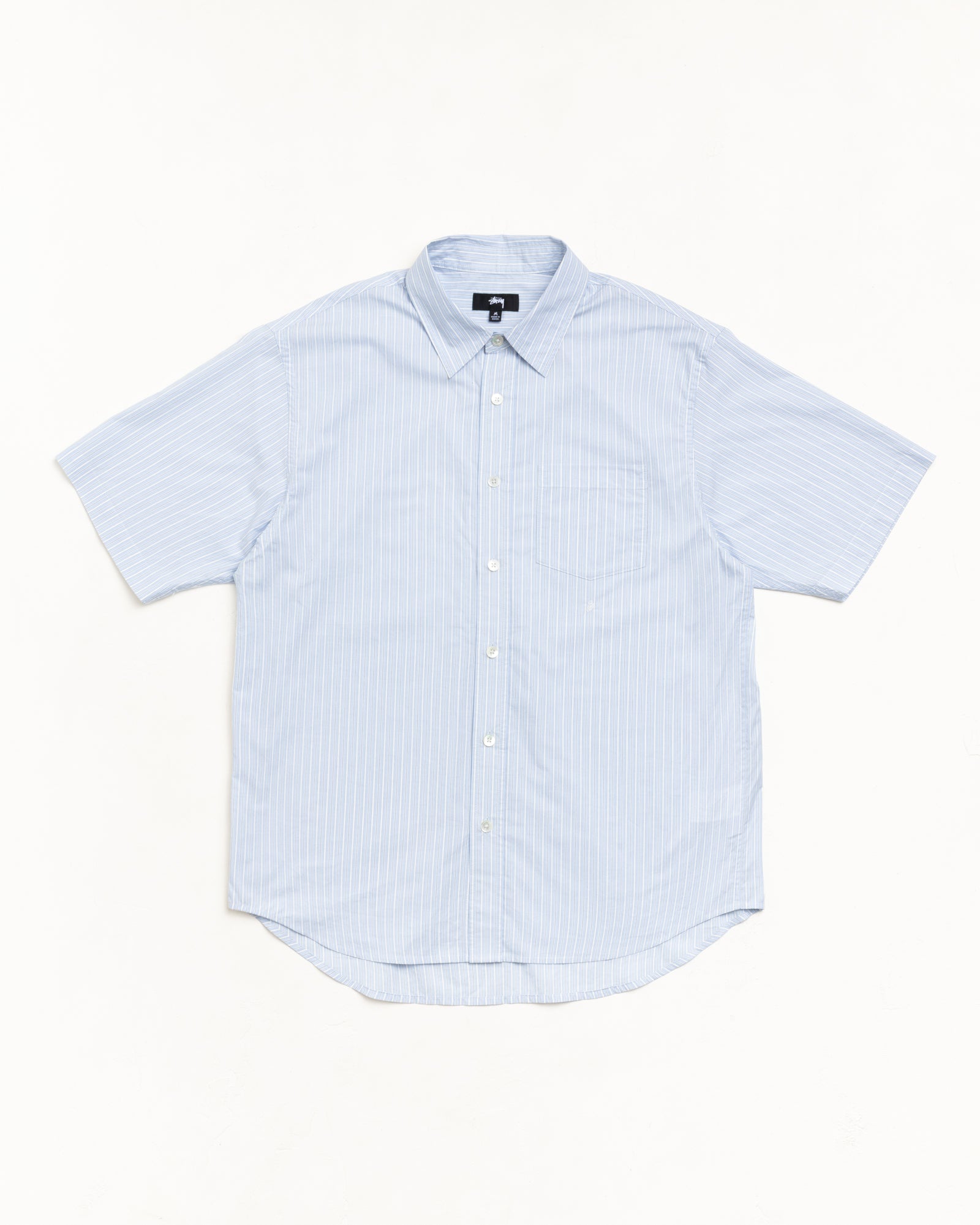 Standard Ss Shirt – Blue Stripe | Tops & Shirts | Stüssy UK