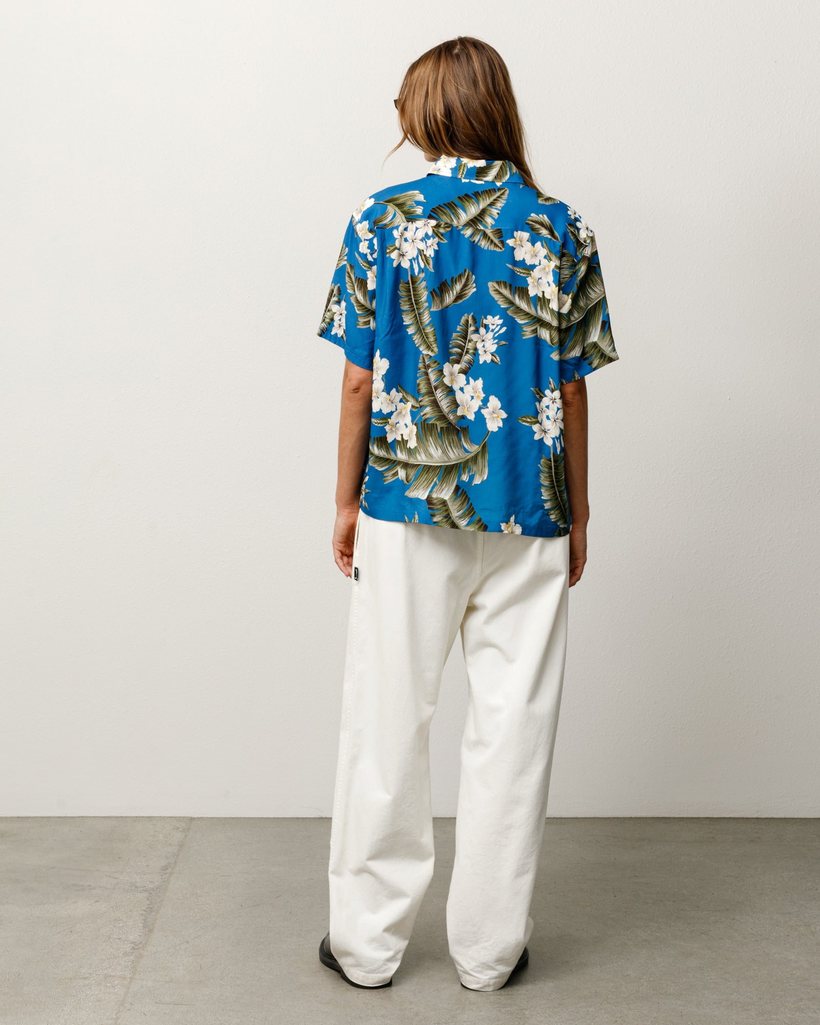 Hawaiian Floral Ss Shirt – Blue | Tops & Shirts | Stüssy UK
