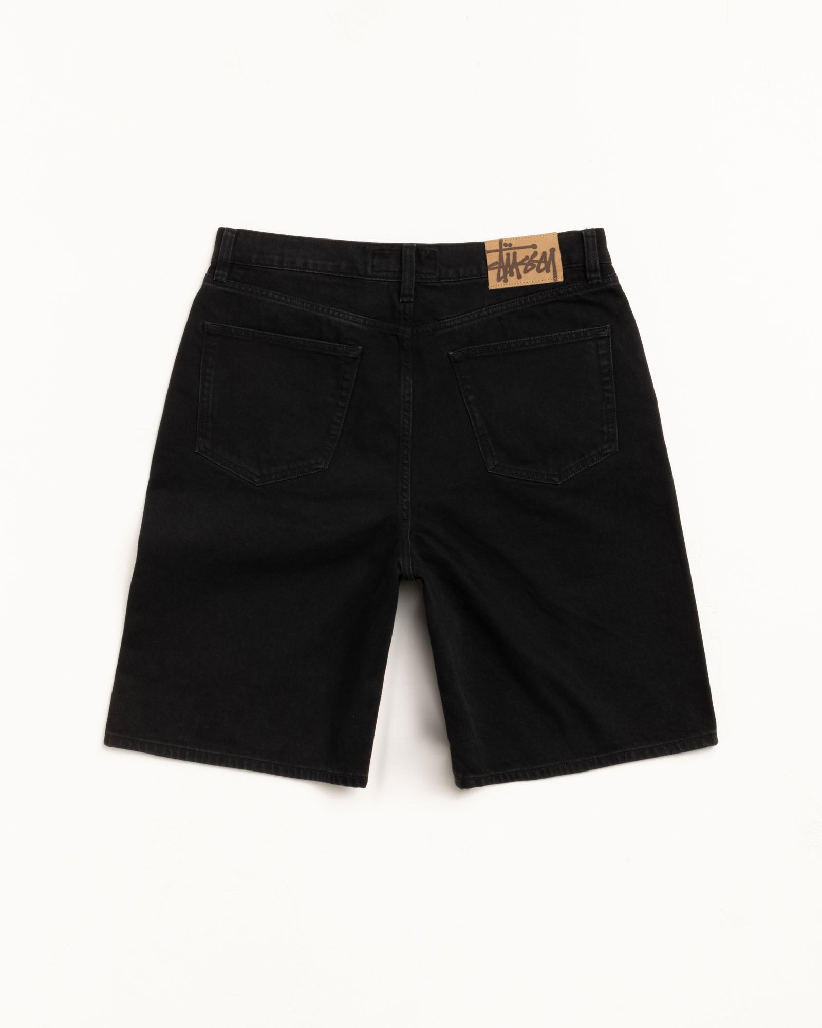 Big Ol Shorts Washed Canvas Mens Regular In Black