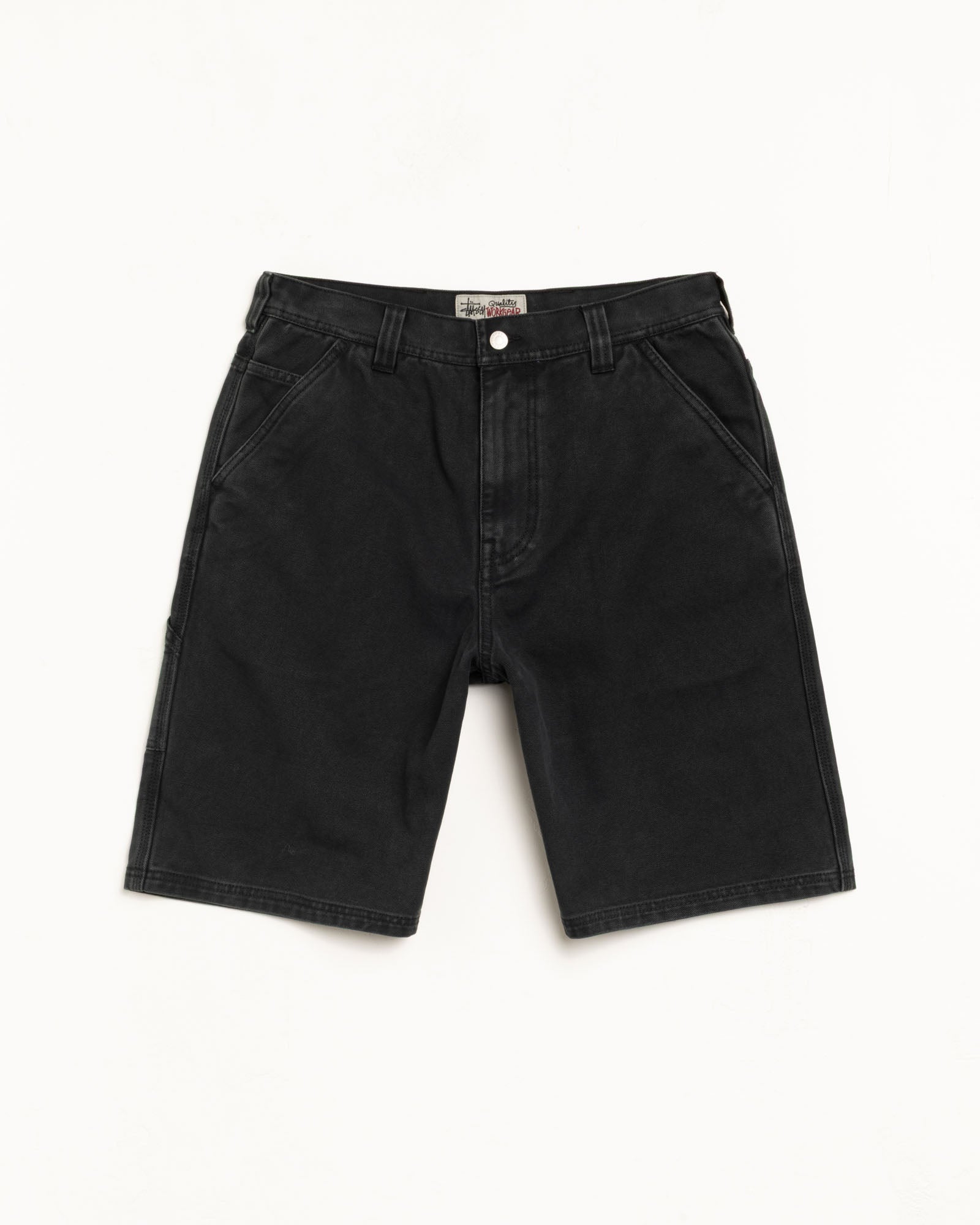 Stussy Washed Canvas BIG OL Shorts black STUSSY BIG OL' SHORT