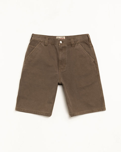 パンツ Stussy WASHED CANVAS WORK SHORT 34 Washed Canvas Work Short – Black | Shorts | Stüssy
