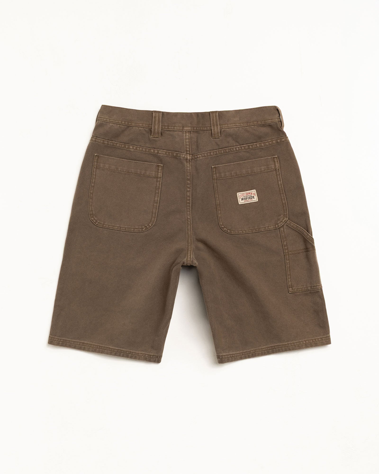 パンツ STUSSY Work Short Washed Canvas Brown Washed Canvas Work Short – Brown | Shorts | Stüssy UK