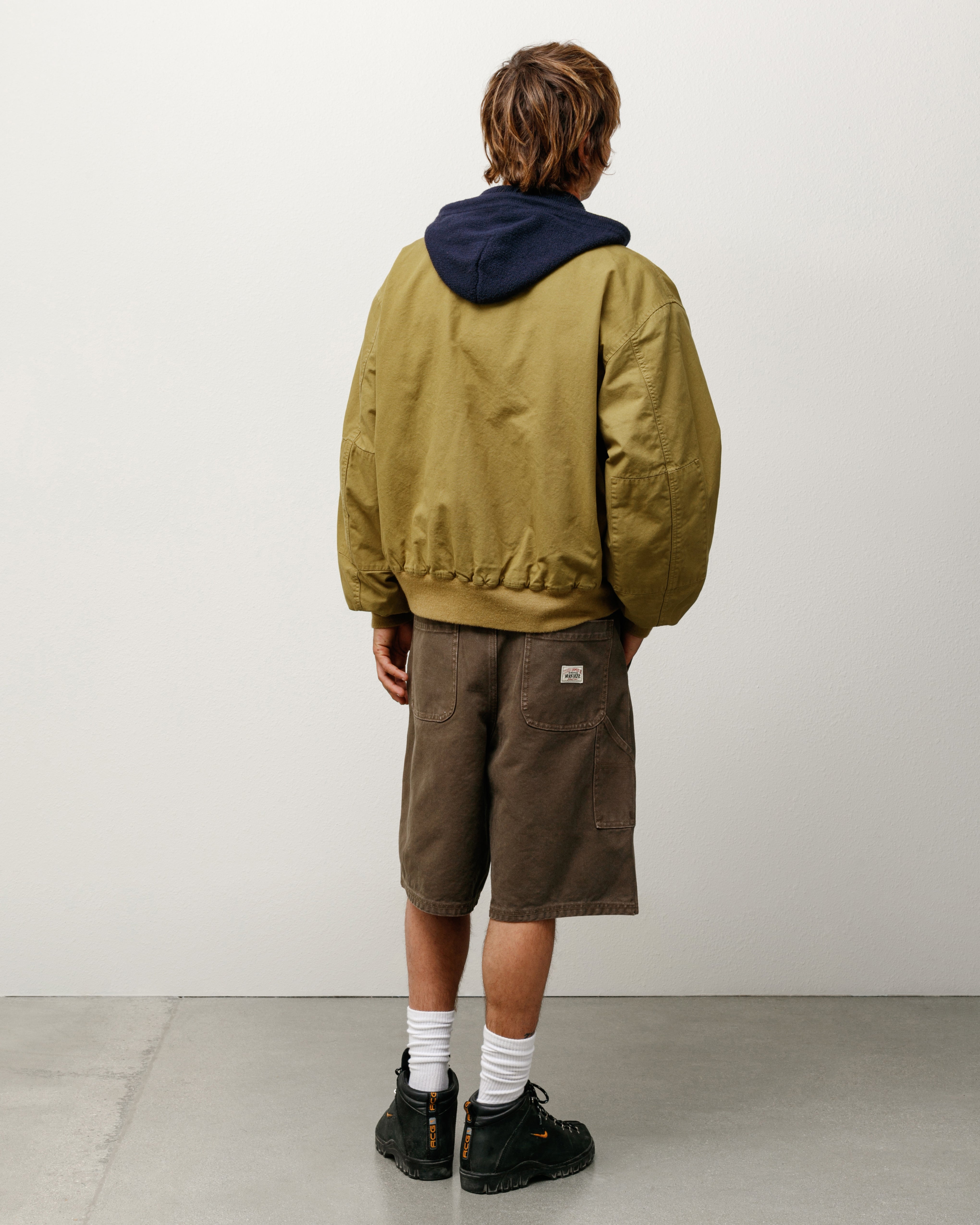 Washed Canvas Work Short – Brown | Shorts | Stüssy UK