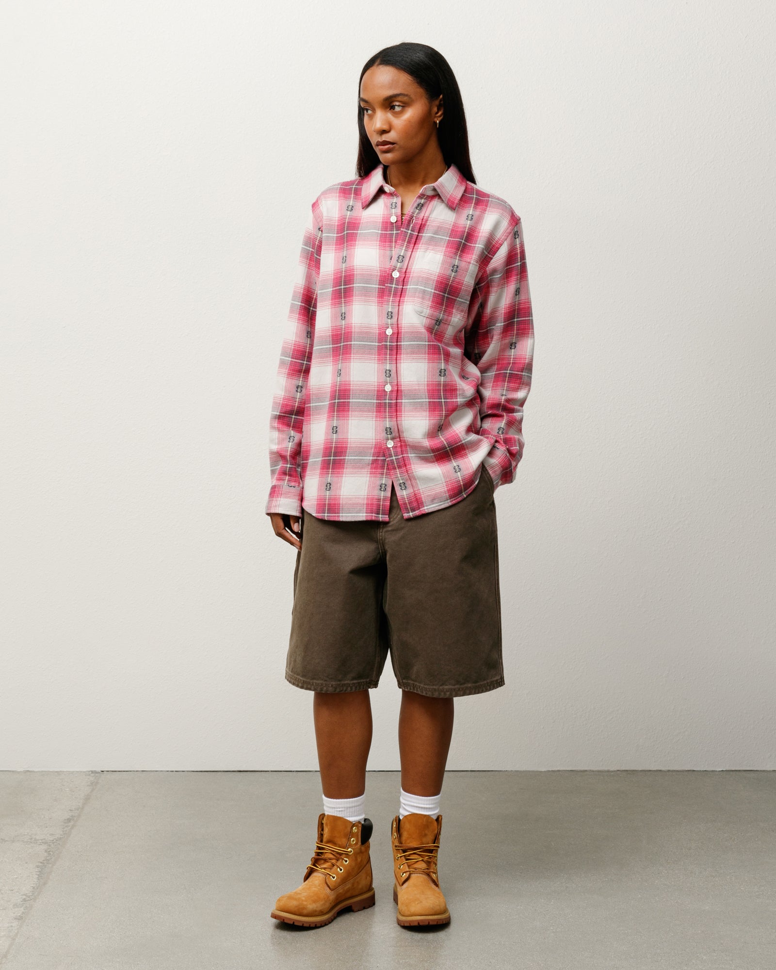 Washed Canvas Work Short – Brown | Shorts | Stüssy UK