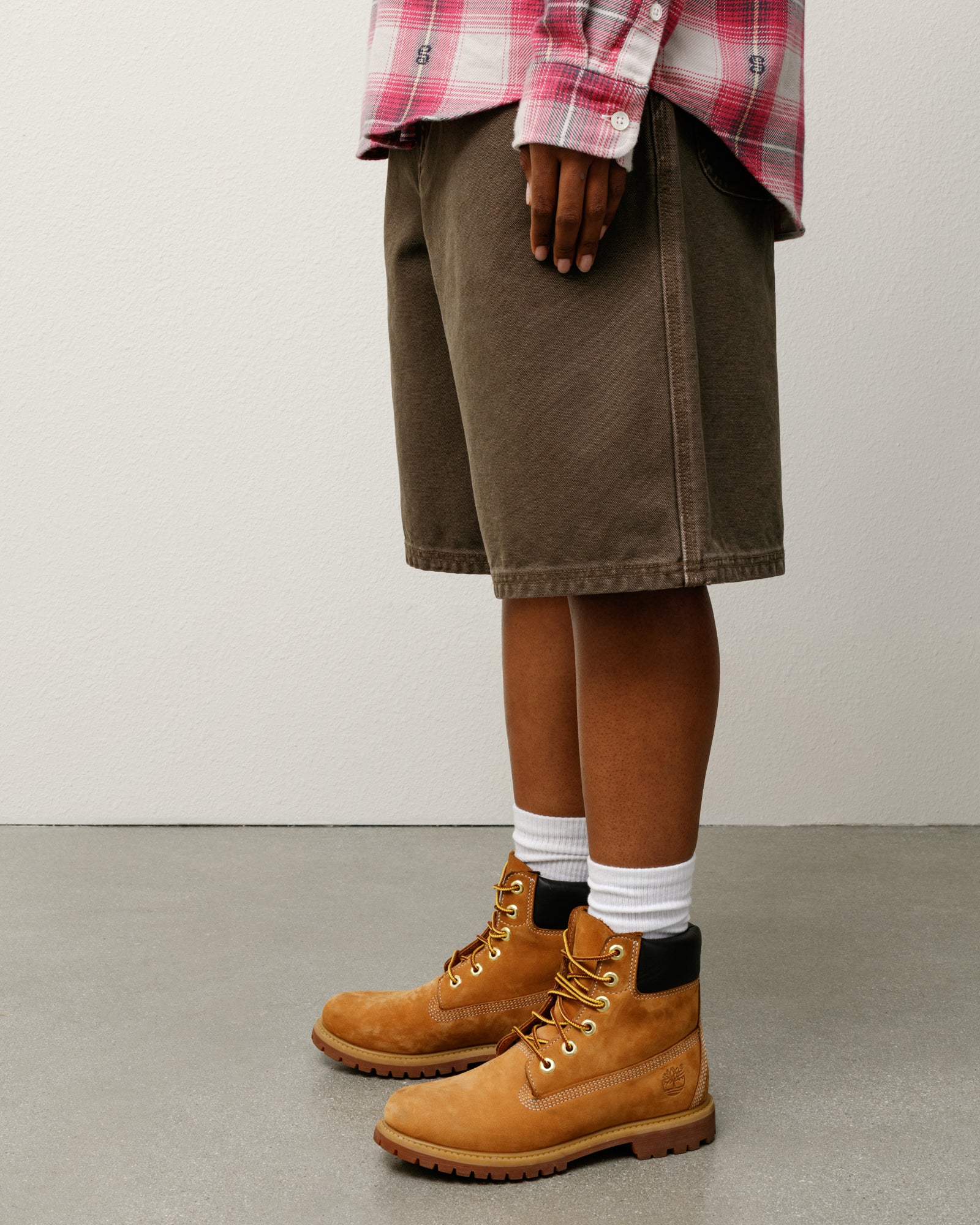 Washed Canvas Work Short – Brown | Shorts | Stüssy UK