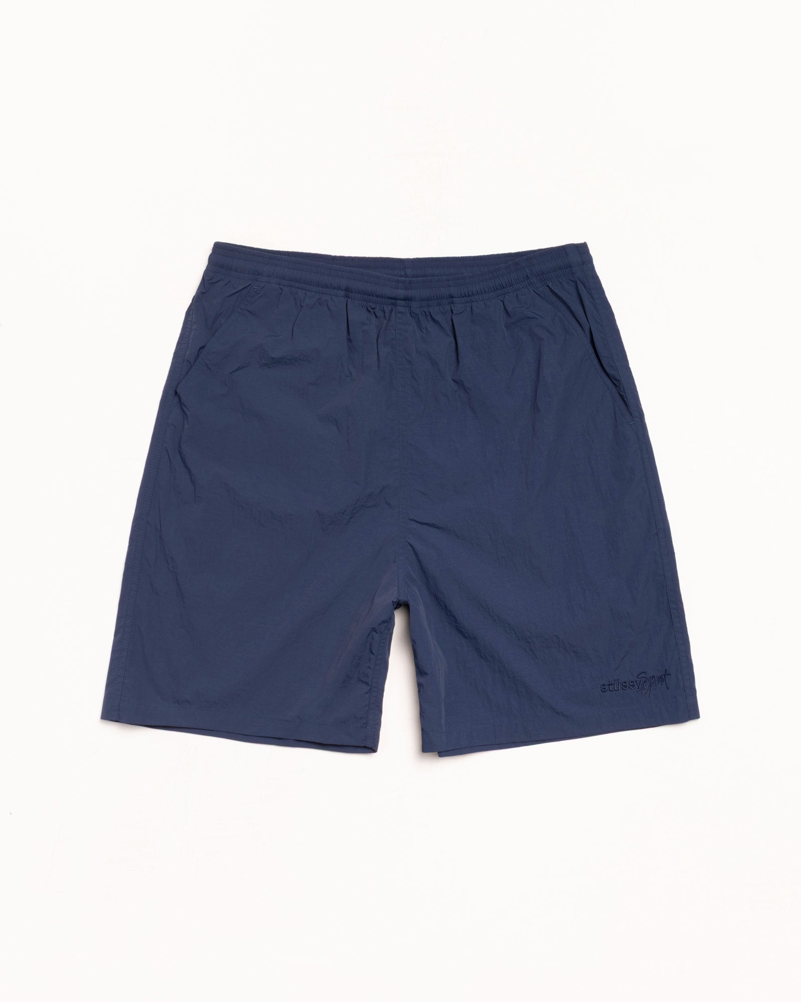 Nylon Court Short – Navy | Shorts | Stüssy UK