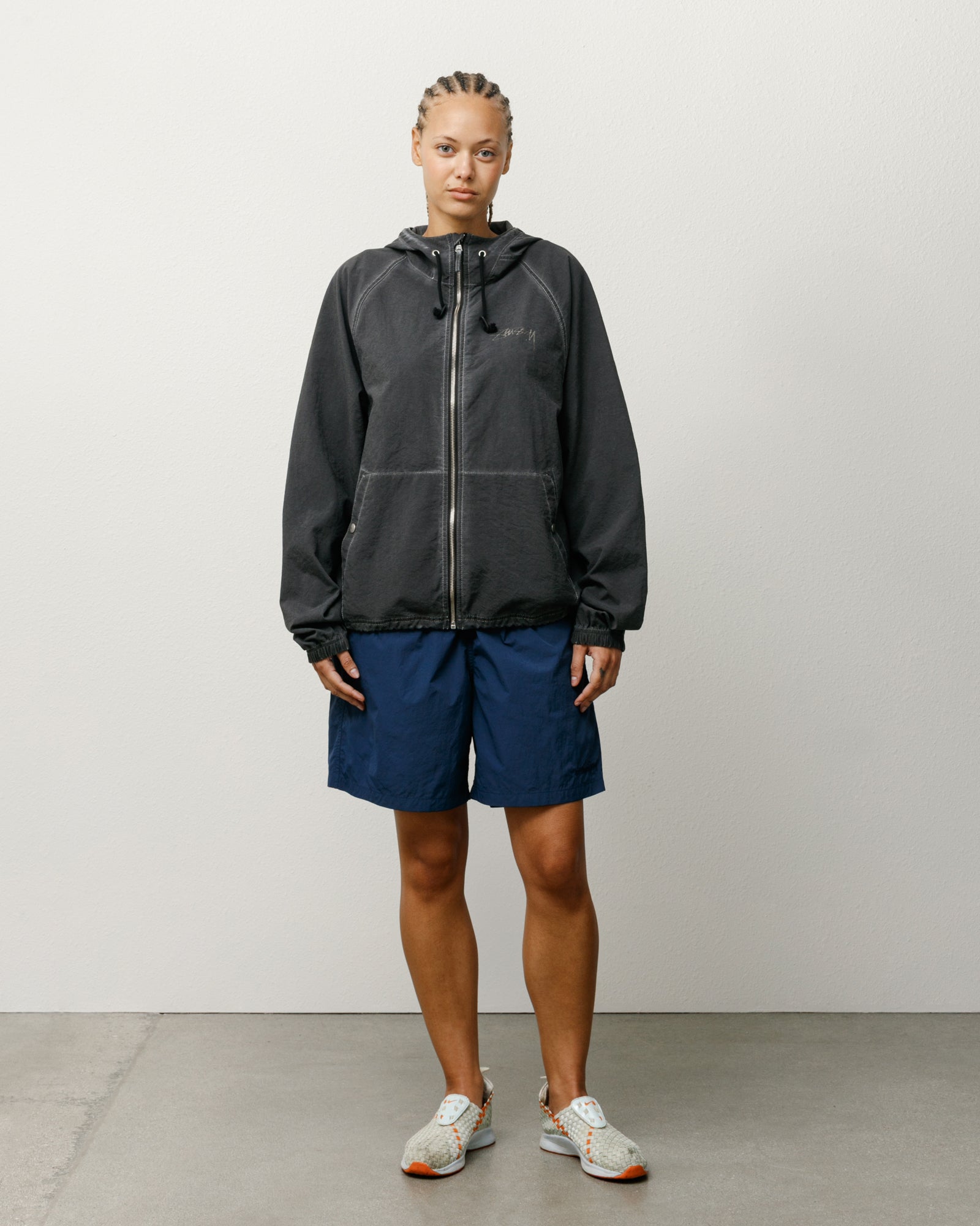 Nylon Court Short – Navy | Shorts | Stüssy UK