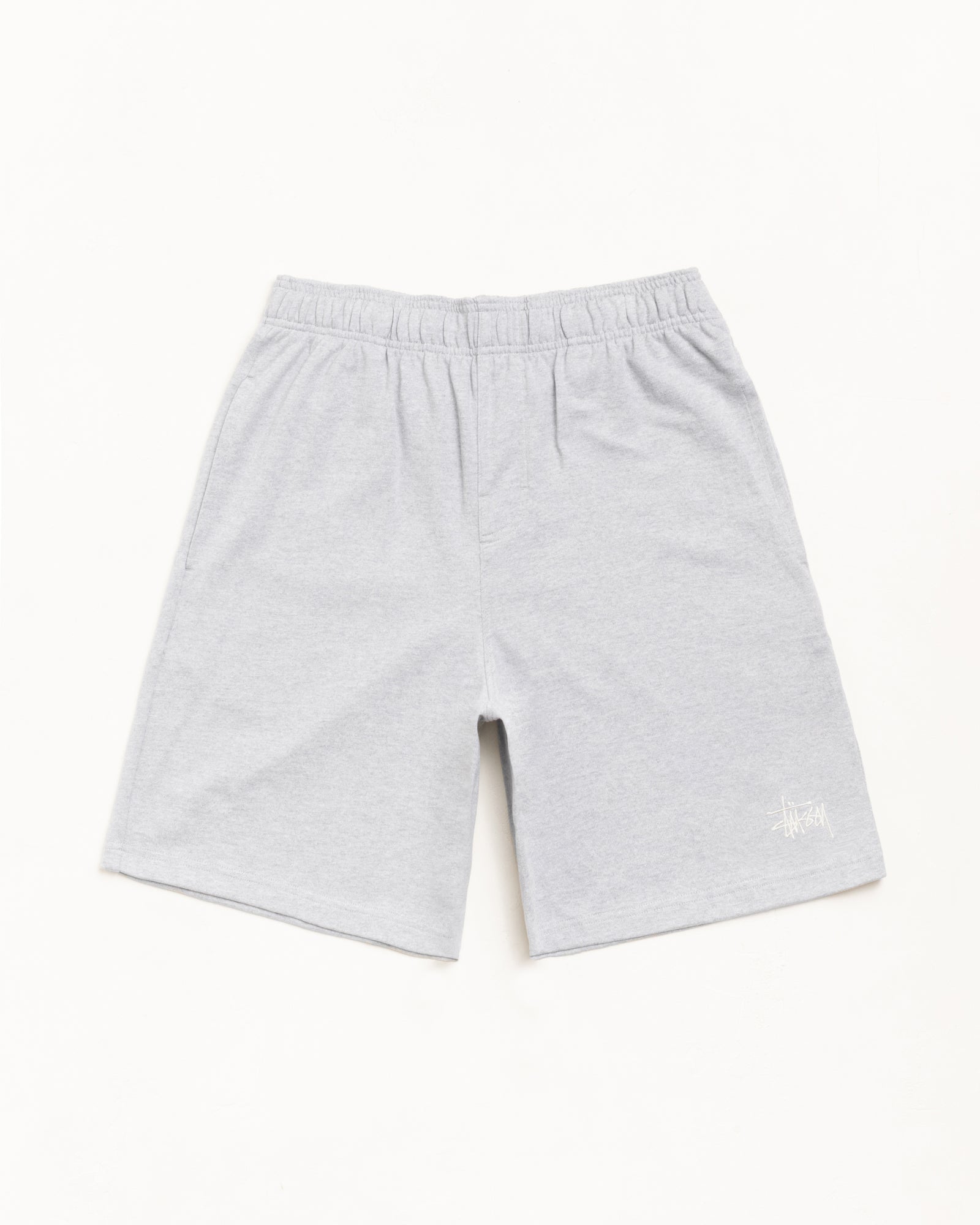 Jersey Short – Grey Heather | Shorts & Trunks | Stüssy UK