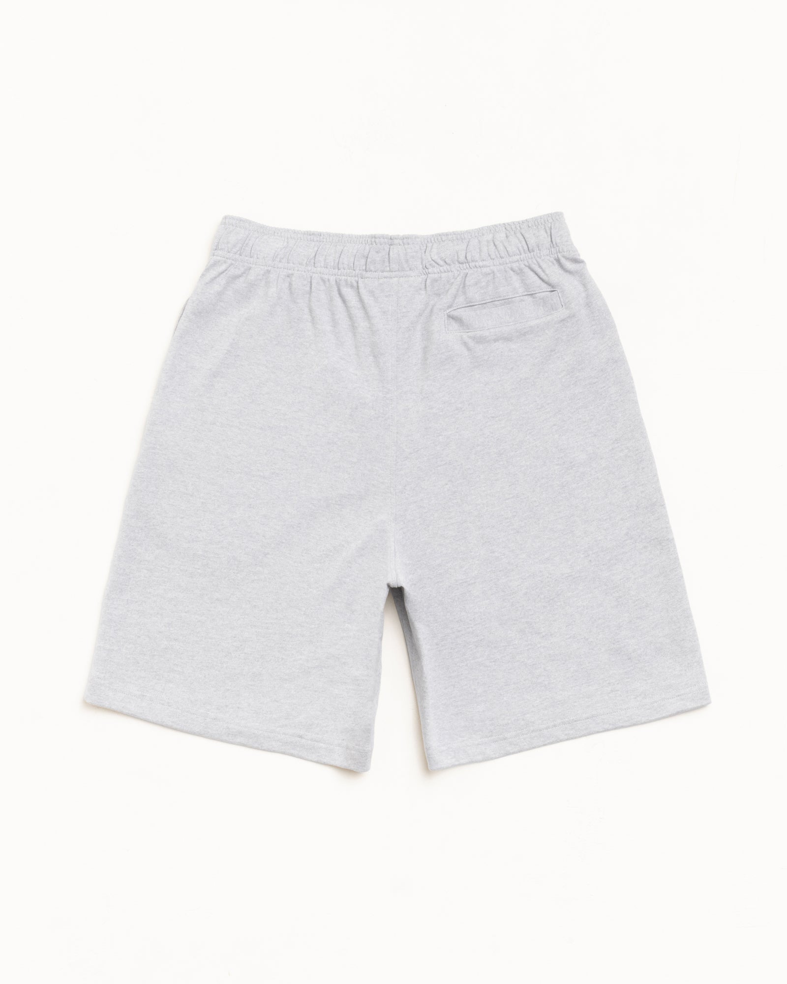 Jersey Short Mens Regular In Grey Heather