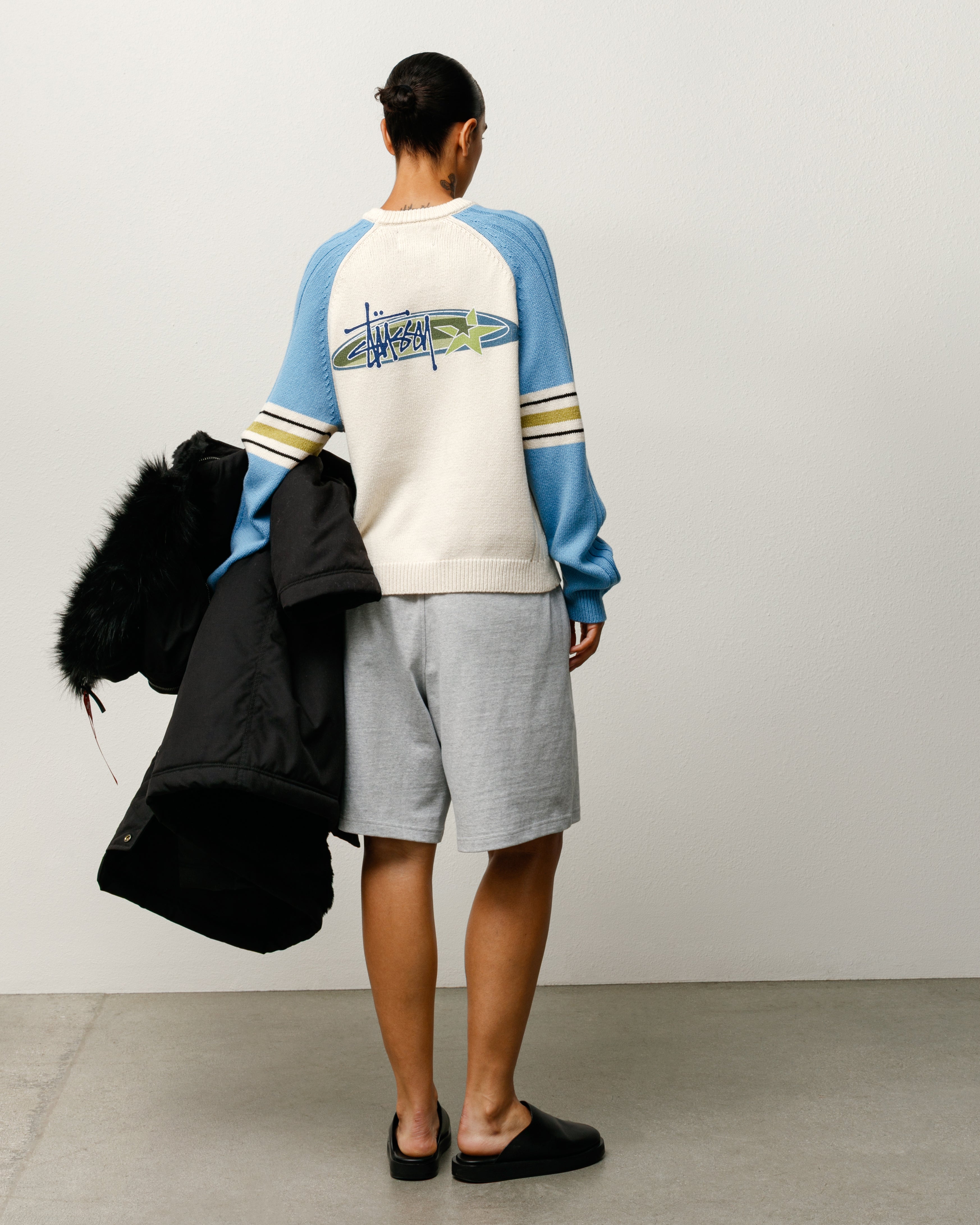 Jersey Short – Grey Heather | Shorts & Trunks | Stüssy UK