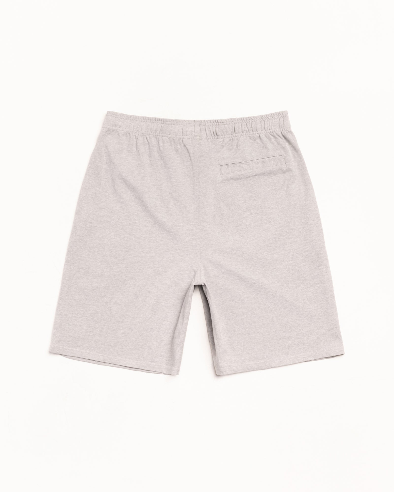 Jersey Short Mens Regular In Grey Heather