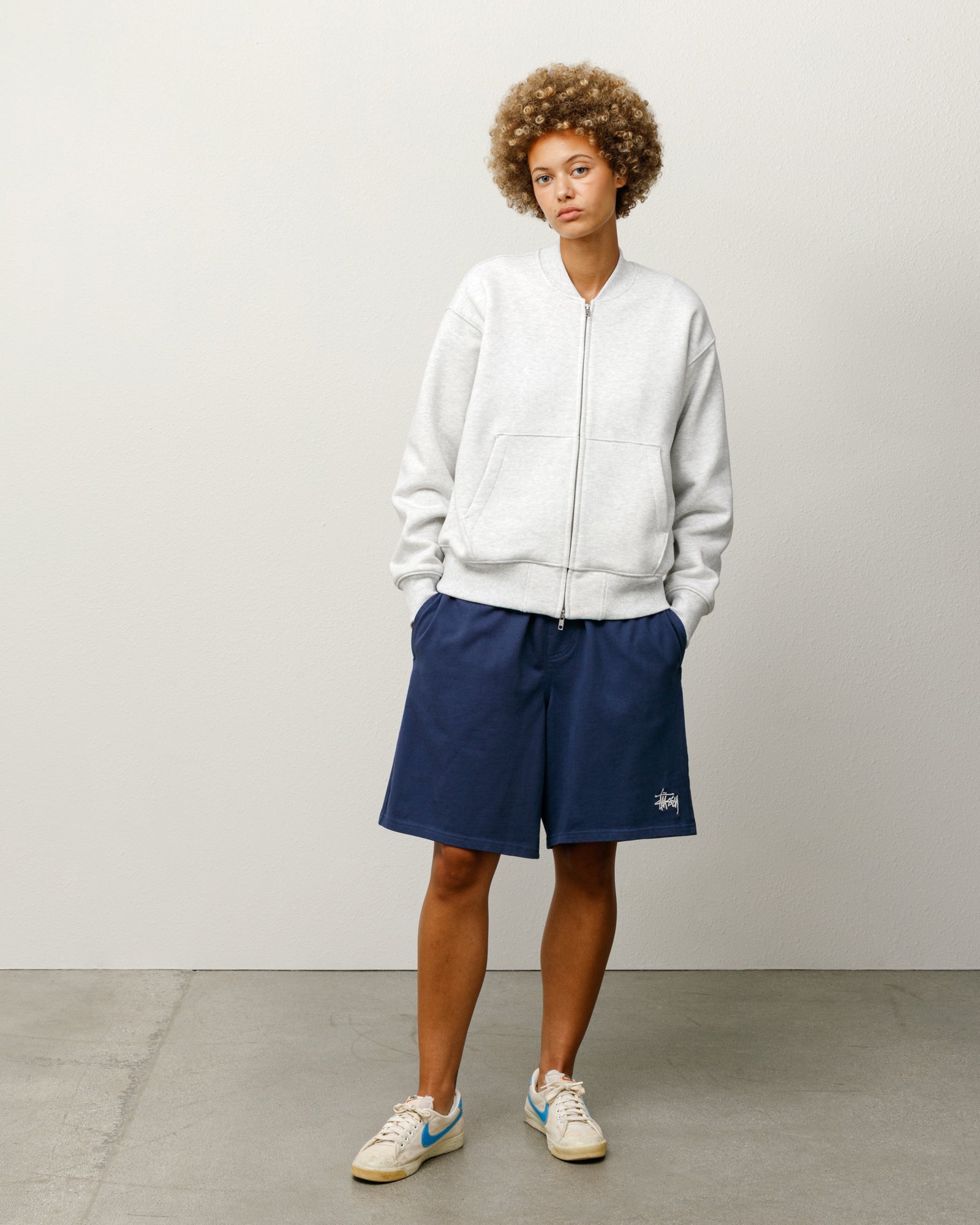 パンツ Stussy Honolulu JERSEY SHORT MEDIUM Jersey Short – Navy | Bottoms | Stüssy UK