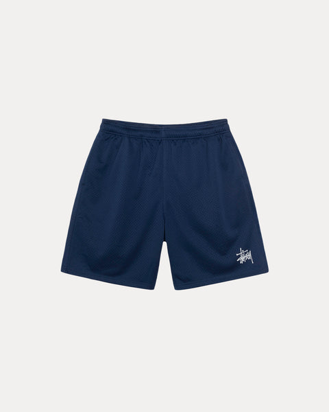 Mesh Short Basic Mens Regular In Blue