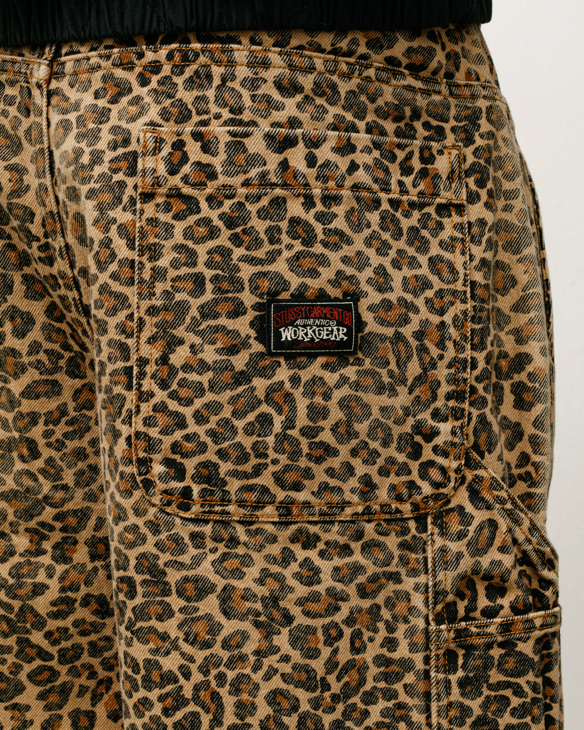 Denim Work Short – Leopard | Shorts | Stüssy UK