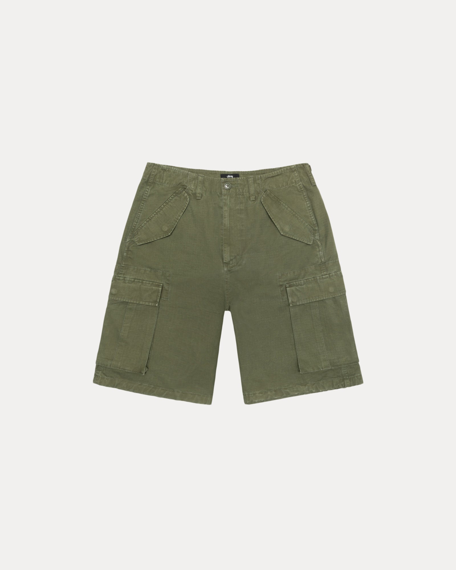 Black Shirt Mens Green Cargo Shorts Cargo Short Ripstop – Olive