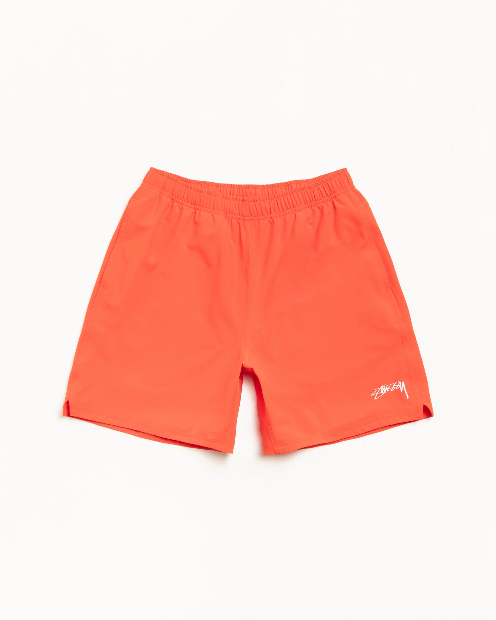 Sport Short Unisex In Red Orange