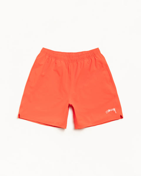 Sport Short Mens Regular In Red Orange