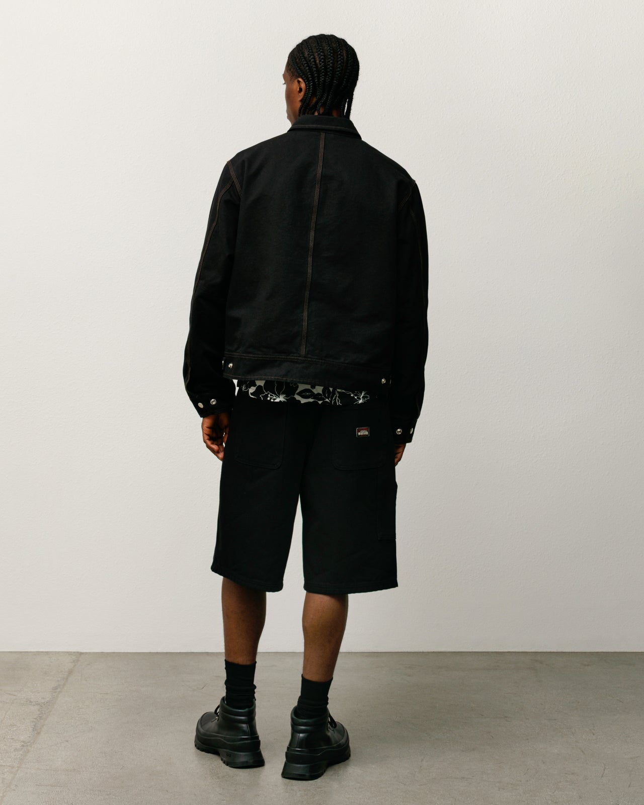 Work Short Canvas – Black | Shorts & Trunks | Stüssy UK