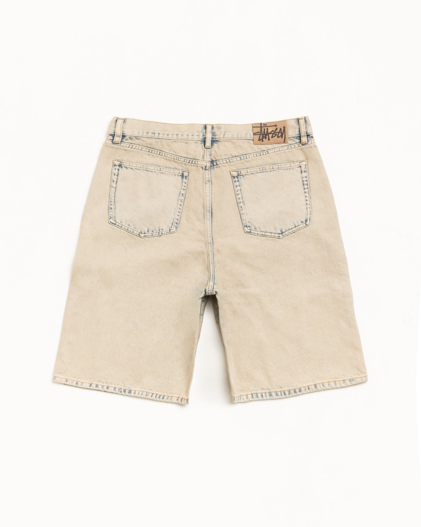 Big Ol' Short Denim – Resin Wash Khaki | Pants | Stüssy UK