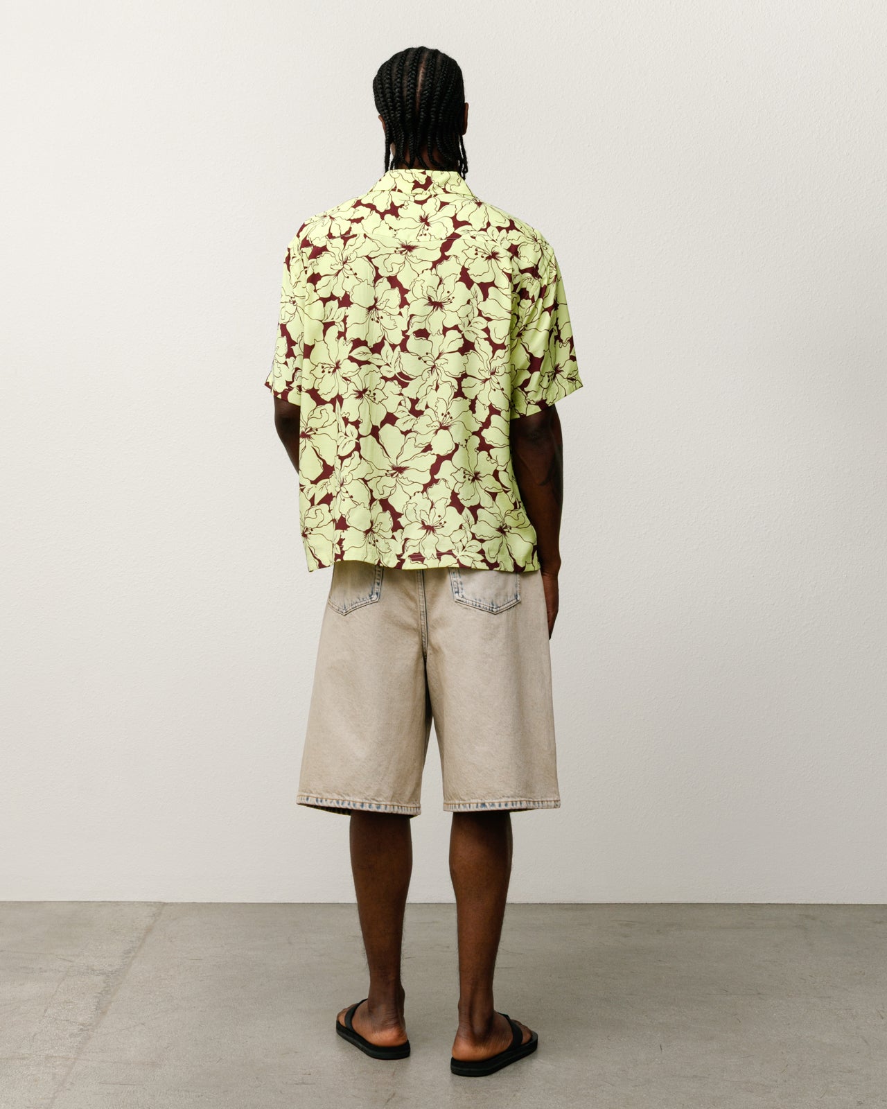 Big Ol' Short Denim – Resin Wash Khaki | Pants | Stüssy UK