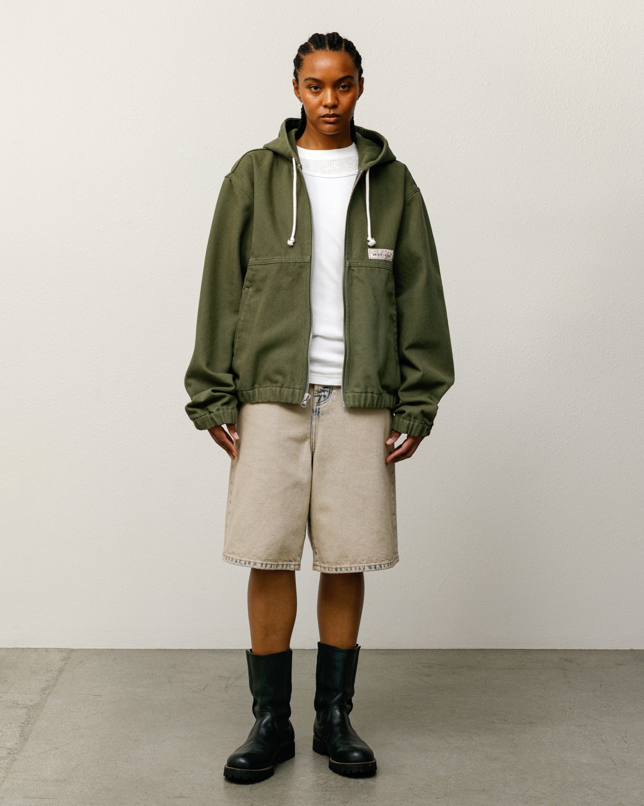 Big Ol' Short Denim – Resin Wash Khaki | Pants | Stüssy UK