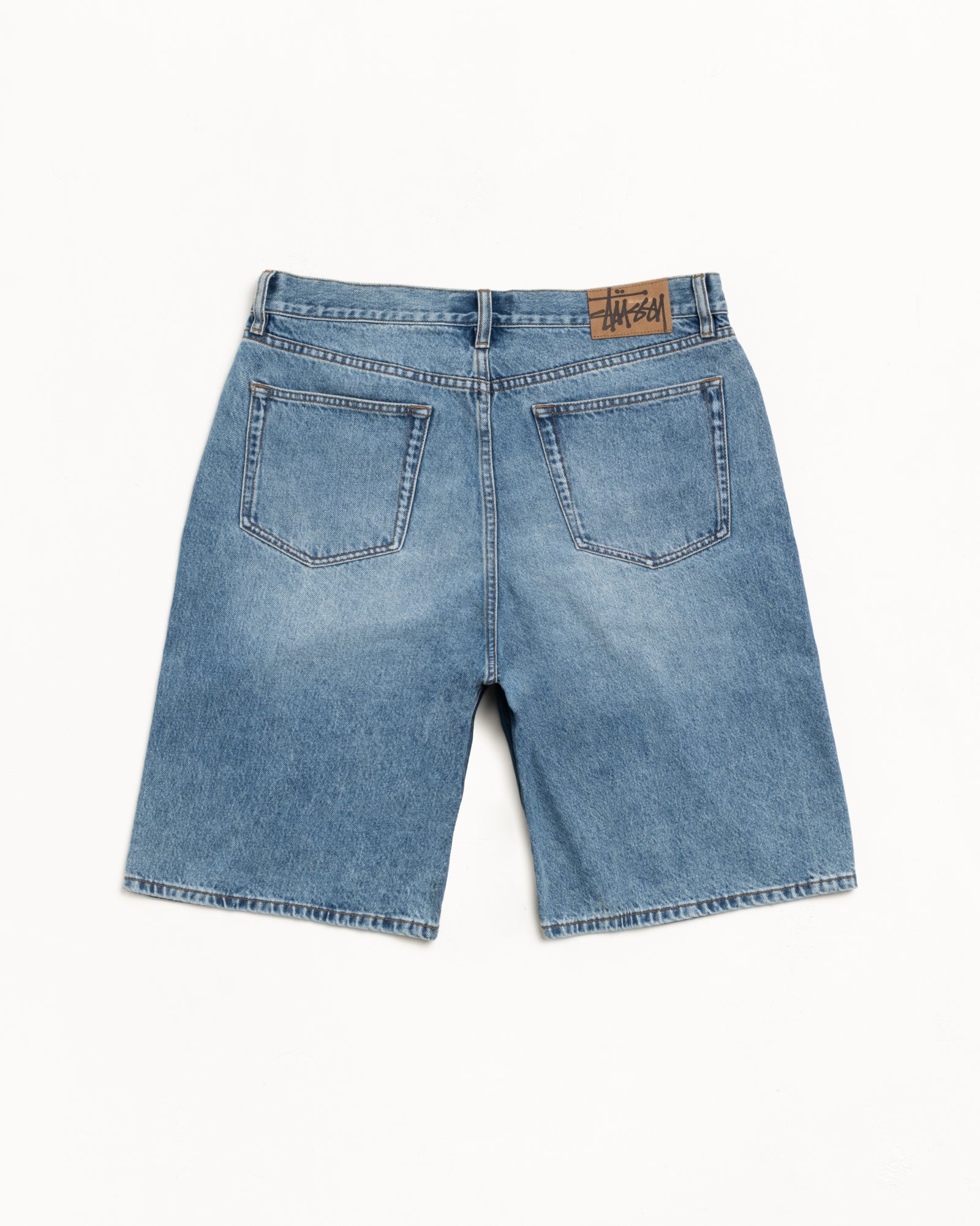 Big Ol' Short Denim – Indigo Stone Wash | Pants | Stüssy UK