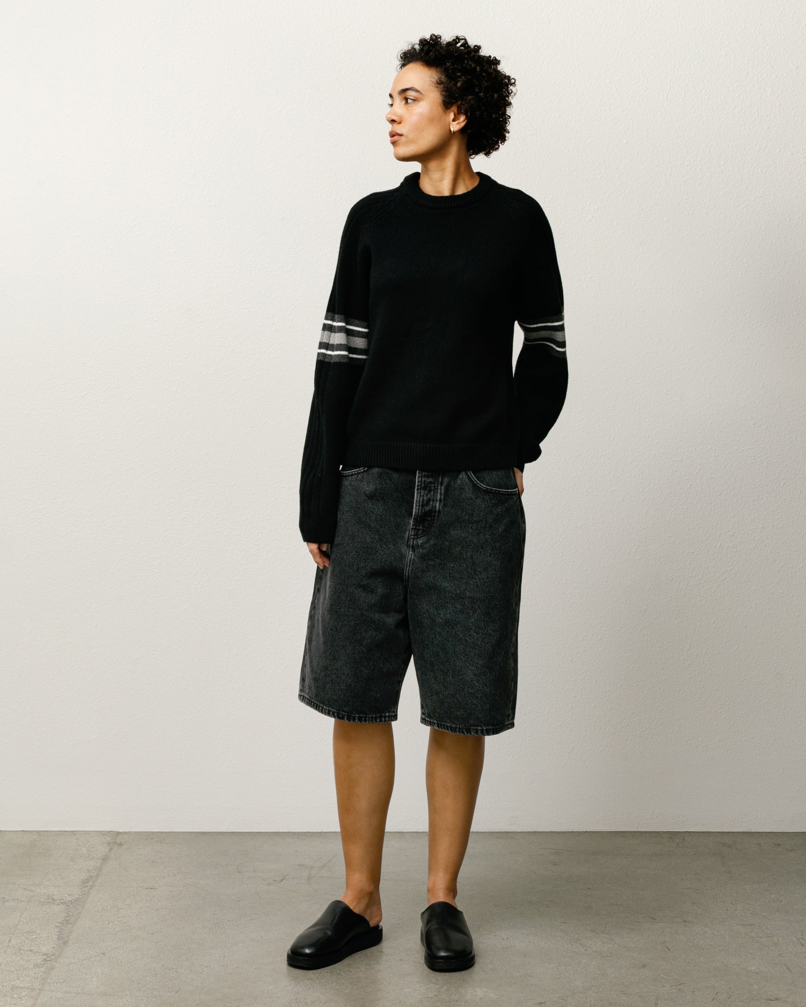 Big Ol' Short Denim – Vintage Black | Pants | Stüssy UK