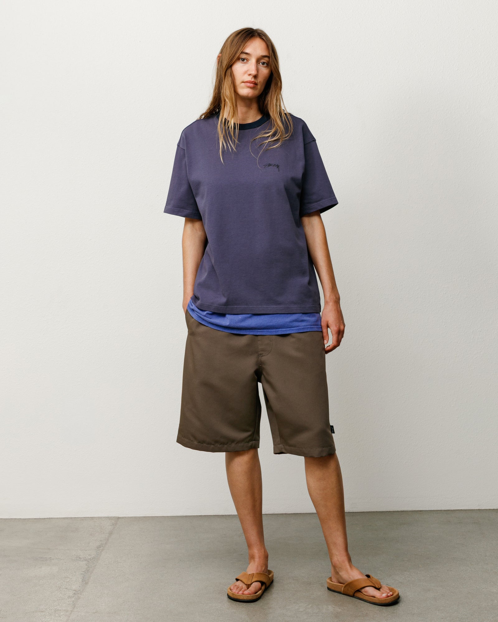 Baggy Beach Short Unisex Regular In Olive