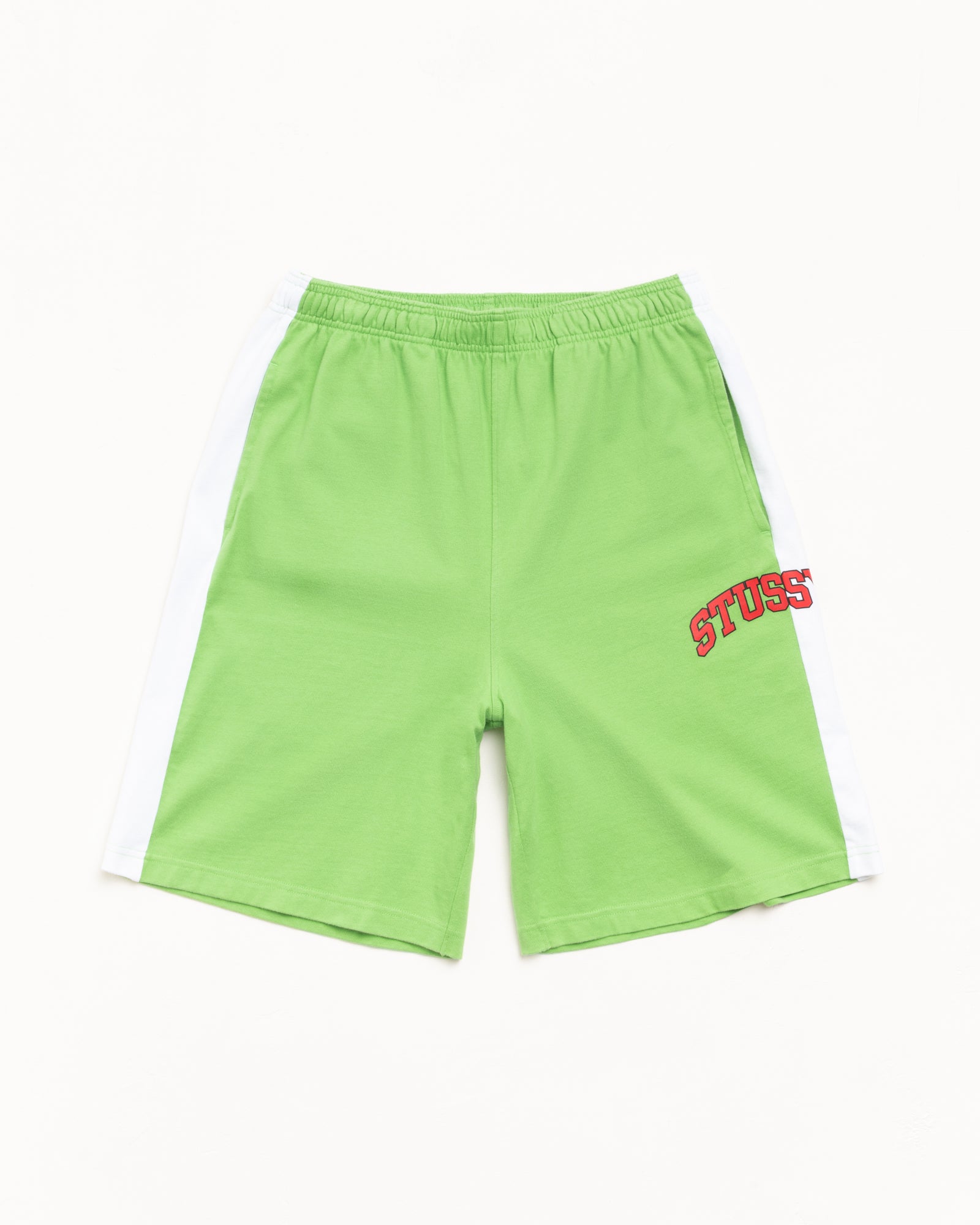 Stripe Jersey Short Mens Regular In Kiwi