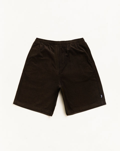 Baggy Beach Short Twill Cord Unisex Regular In Black