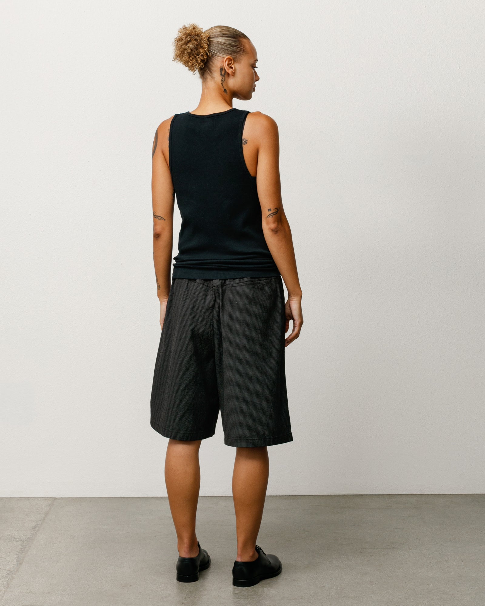 Baggy Seersucker Beach Short – Black | Shorts & Trunks | Stüssy UK