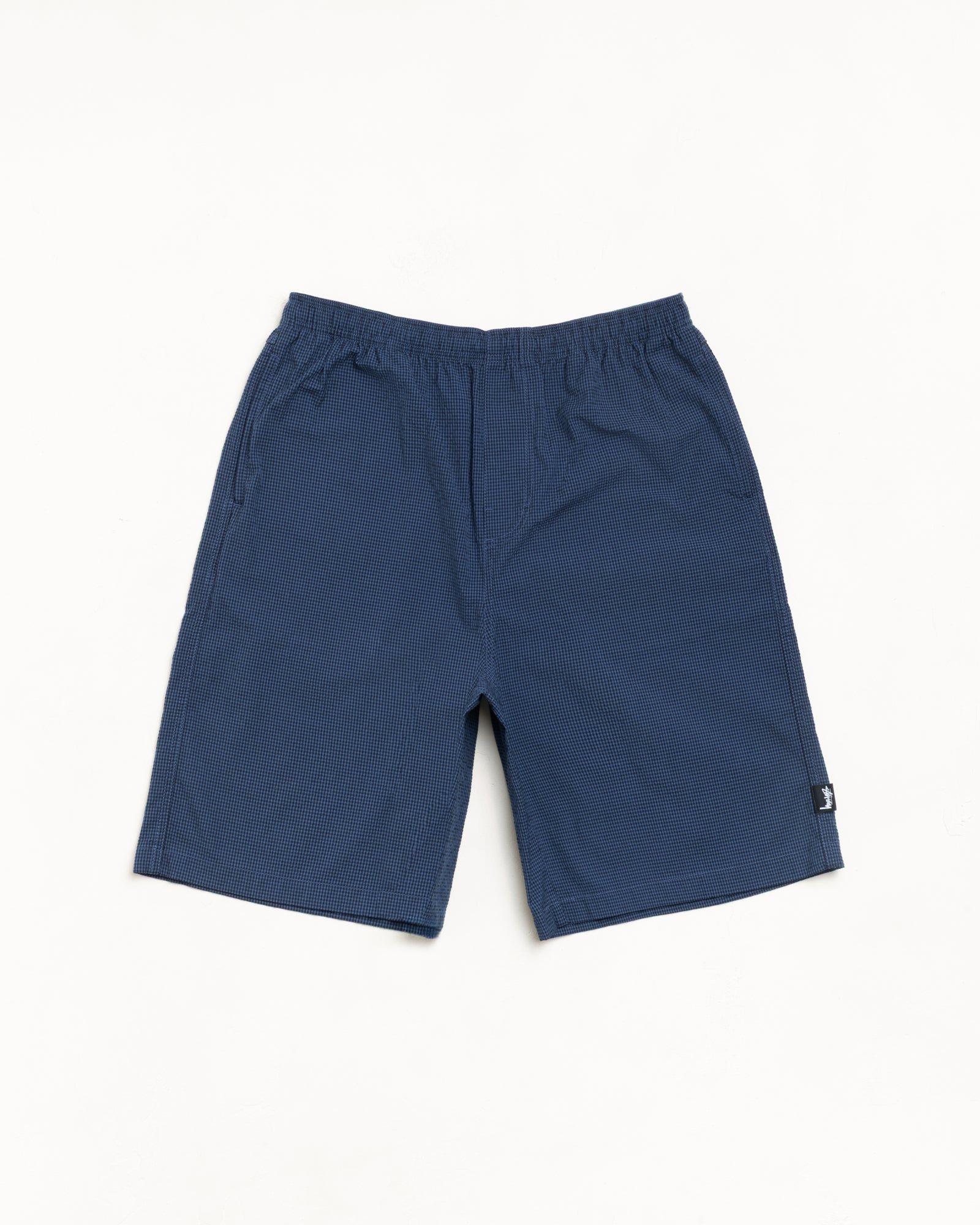 Baggy Seersucker Beach Short – Blue | Shorts & Trunks | Stüssy UK